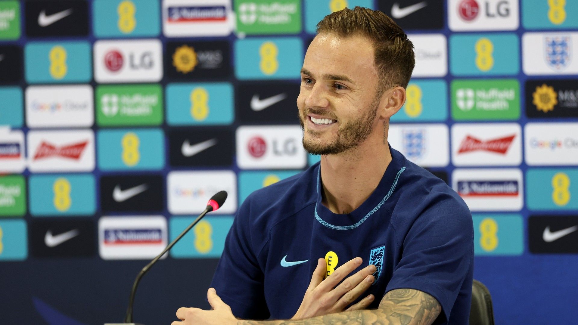 James Maddison England 2022-23