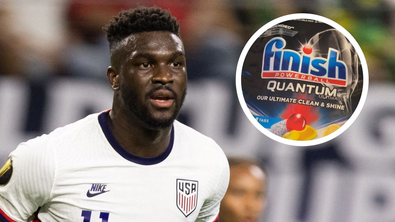 Daryl Dike dishwasher