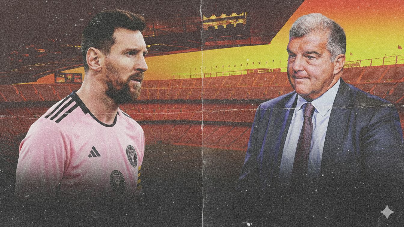 GOAL ONLY Messi vs Laporta gfx