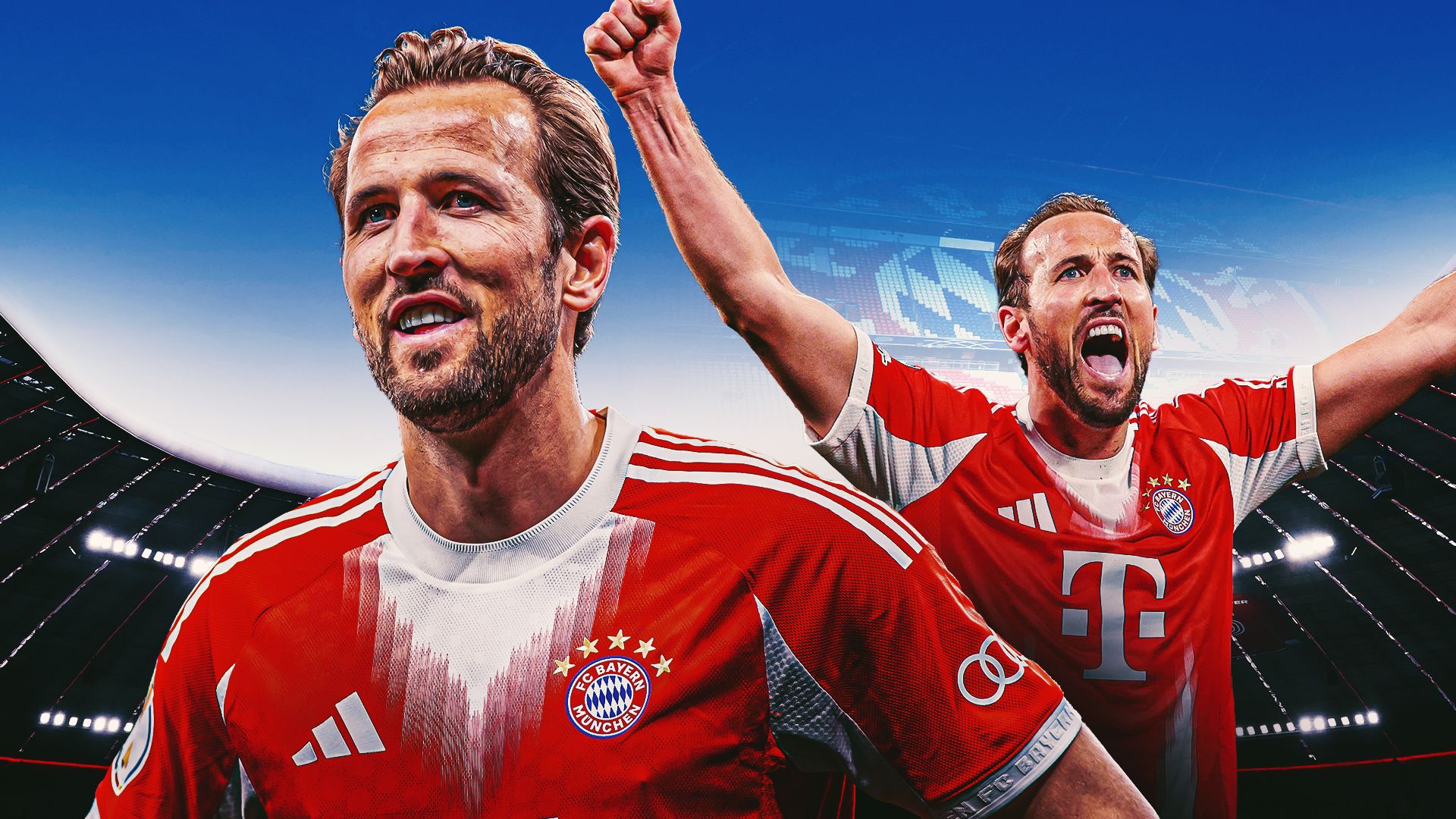 Harry Kane Bayern Munich GFX