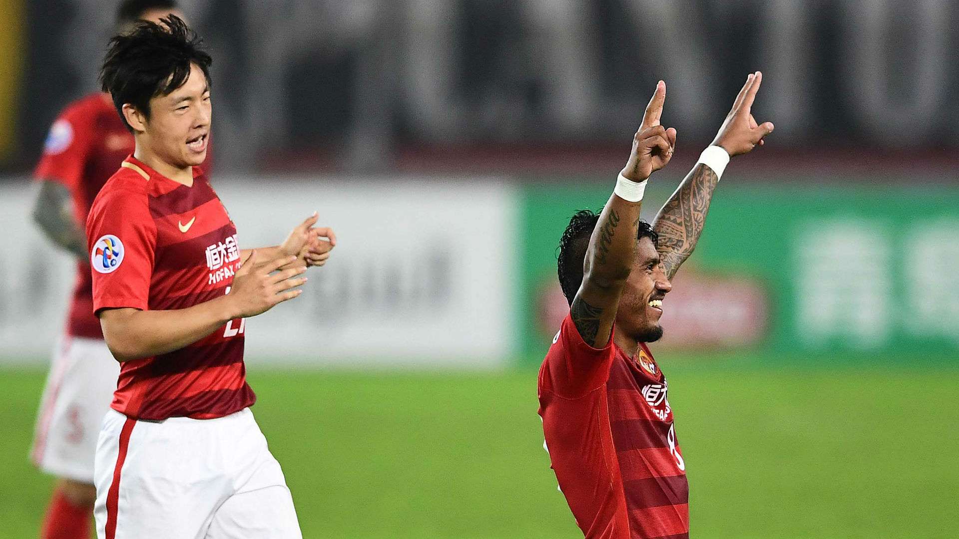 Paulinho Zheng Long Guangzhou Evergrande AFC Champions League