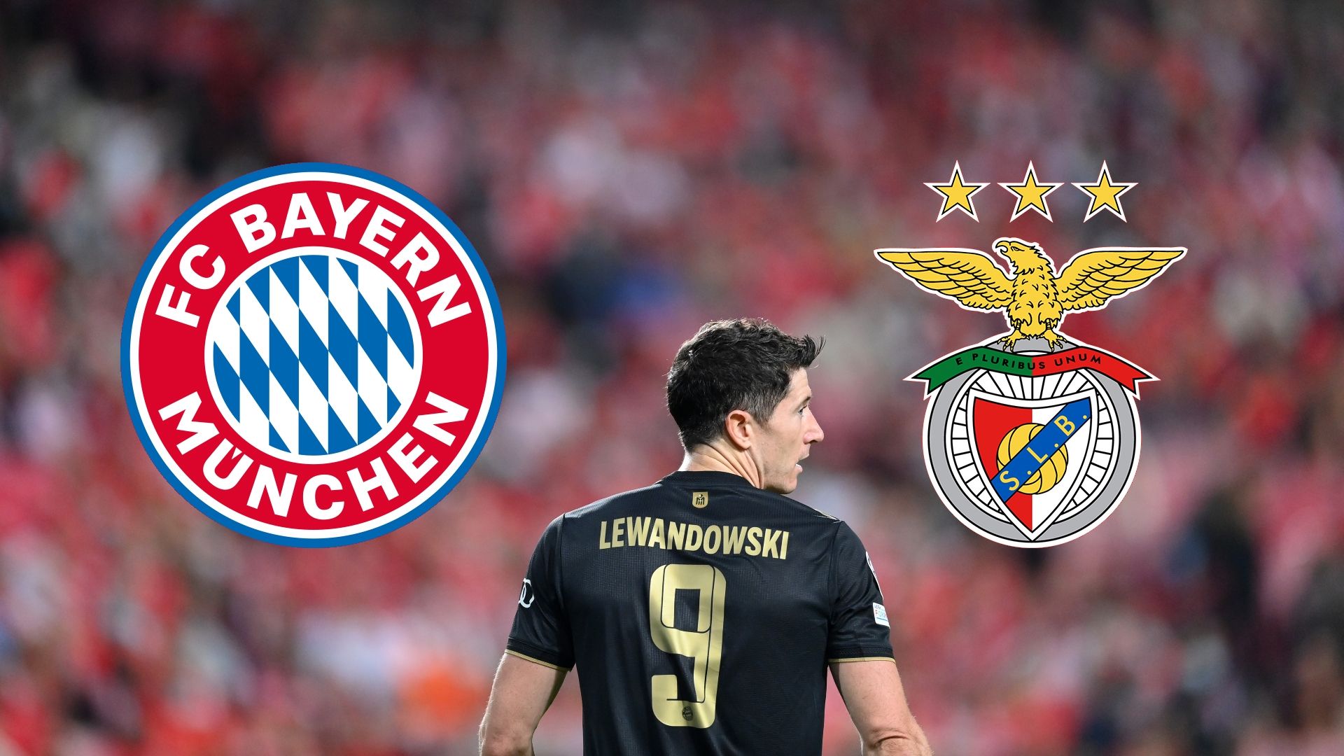 Robert Lewandowski 2021 Bayern Benfica