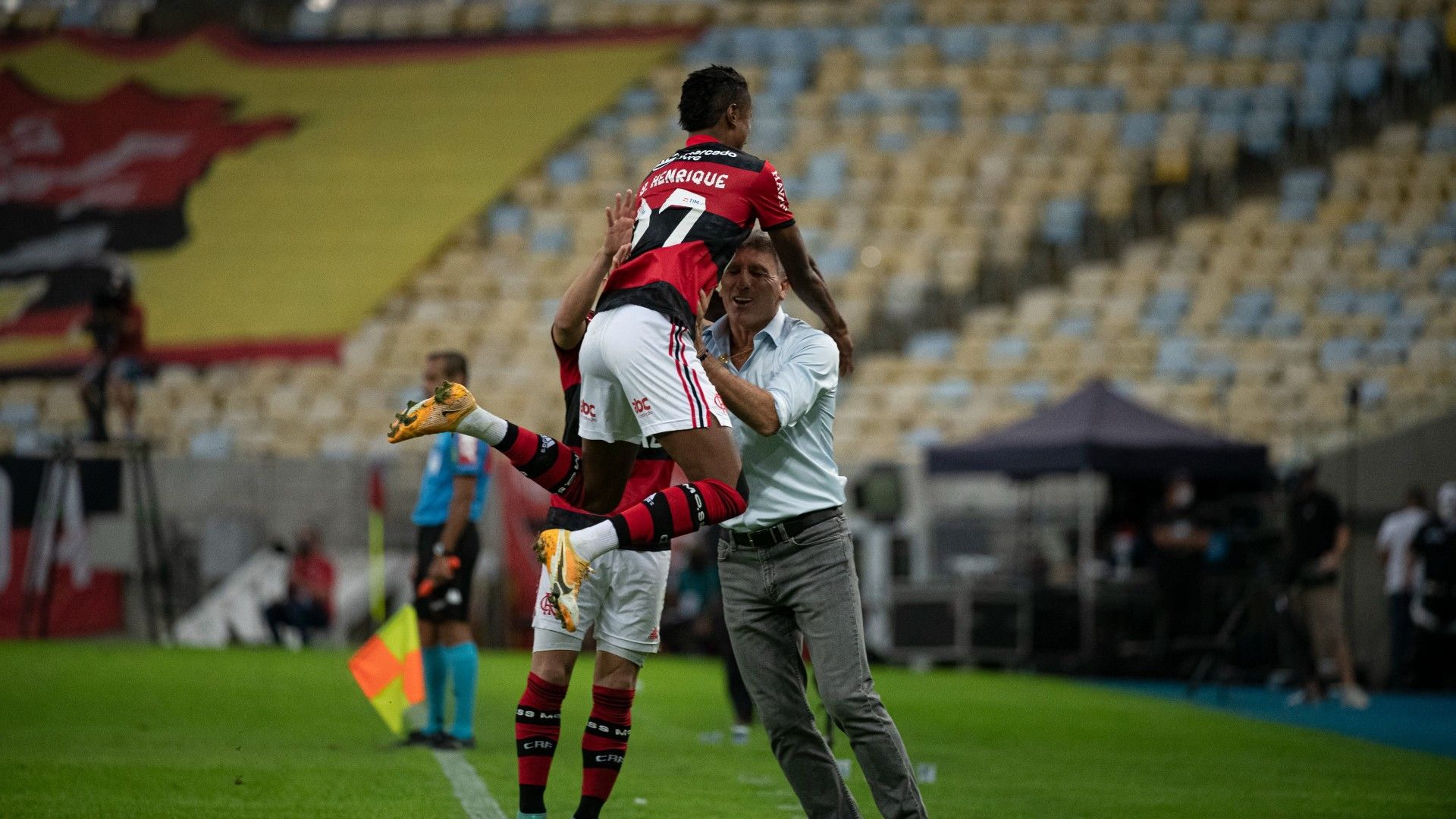 Bruno Henrique Renato Gaúcho Flamengo São Paulo Brasileirão 2021