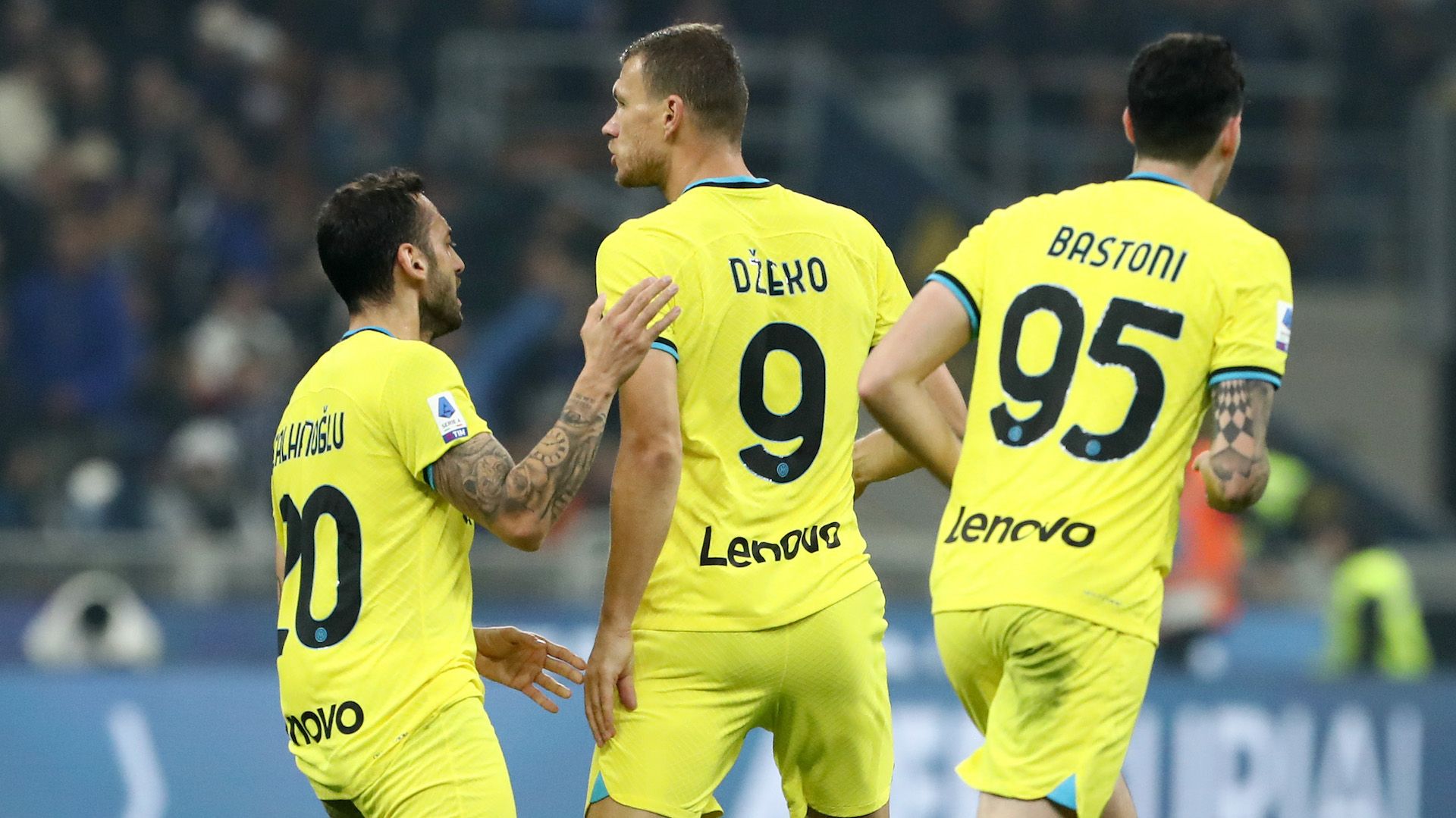 Edin Dzeko - Inter Milan vs Bologna Serie A 09112022