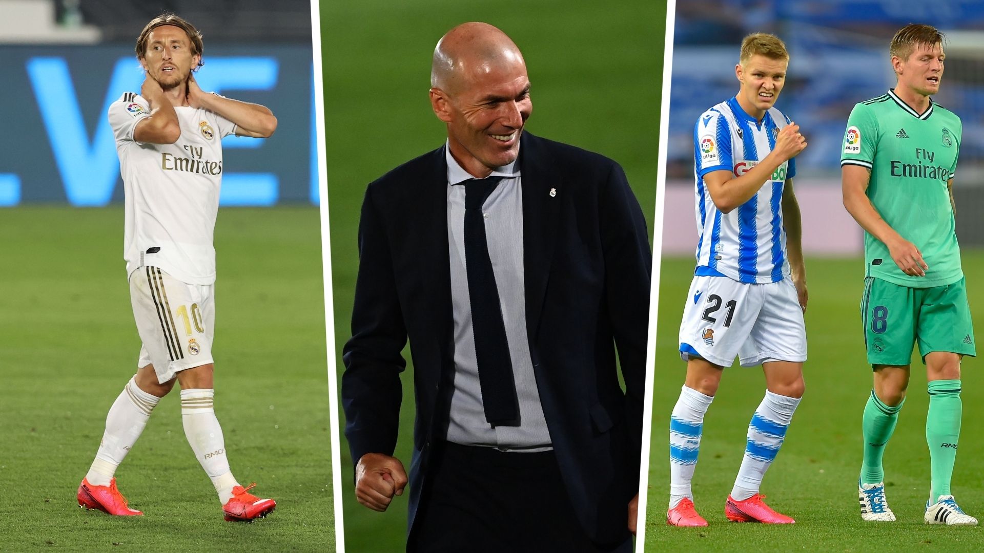 Real Madrid Zidane Kroos Odegaard