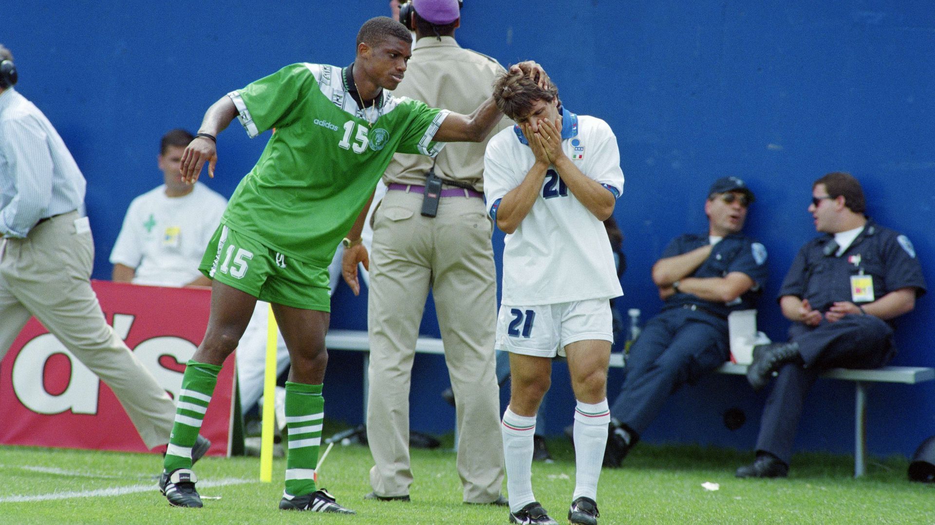 Sunday Oliseh Nigeria Italy 1994