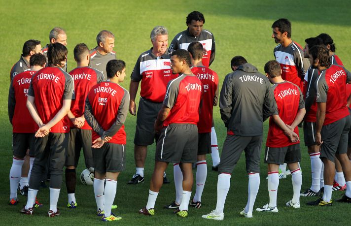 Guus Hiddink and Turkey National Football Team in 2011
