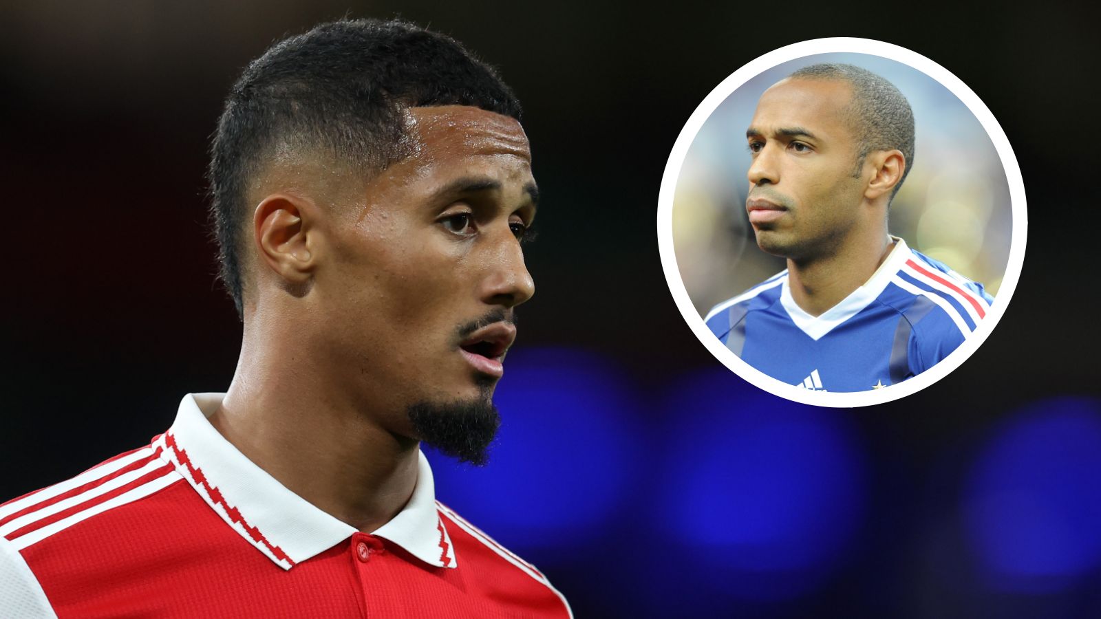 William Saliba Thierry Henry