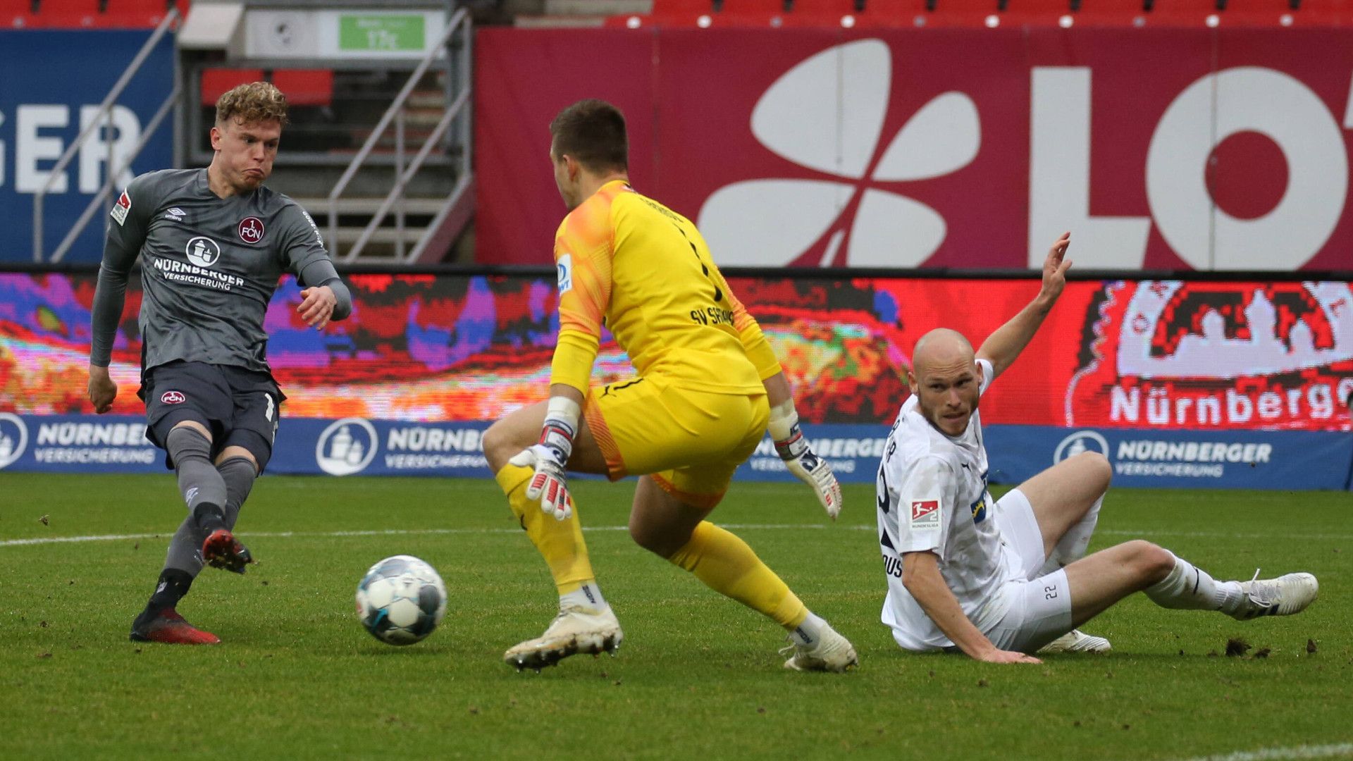 ONLY GER Nürnberg v Sandhausen