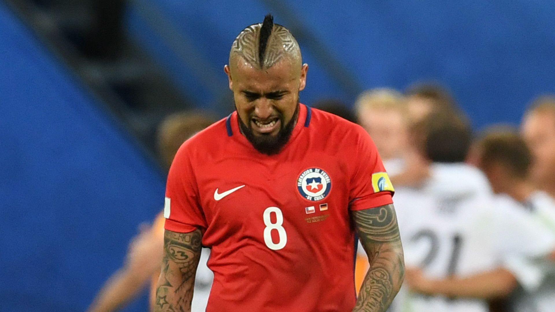 Arturo Vidal Chile 2017