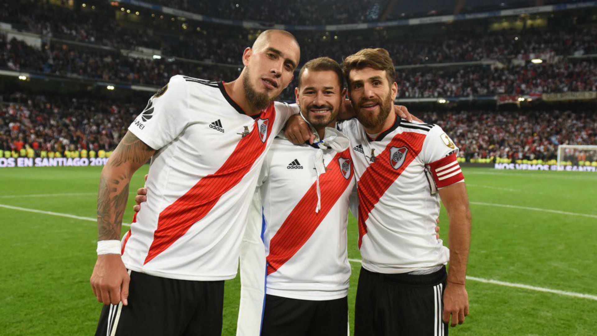 Maidana Ponzio Mora River Copa Libertadores Final Madrid 2018