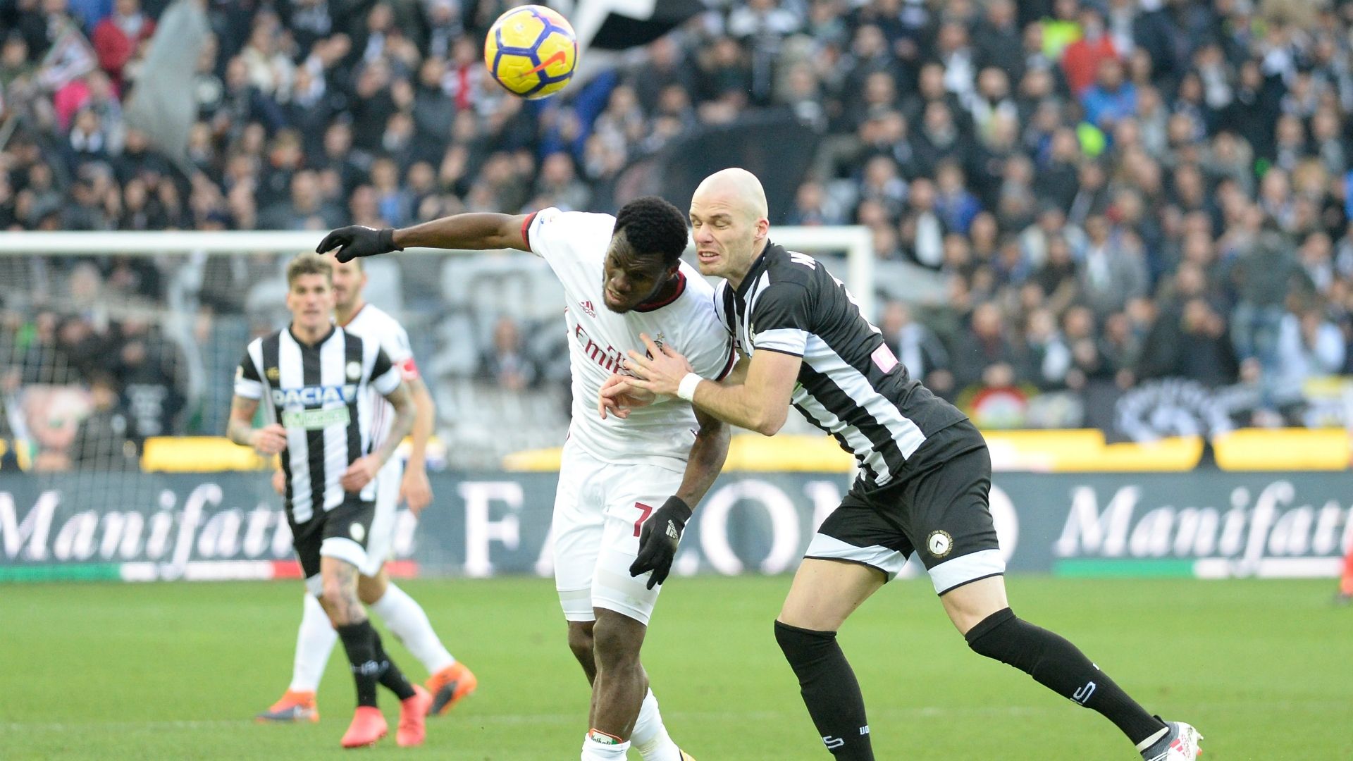 Bram Nuytinck Franck Kessiè Udinese Milan Serie A