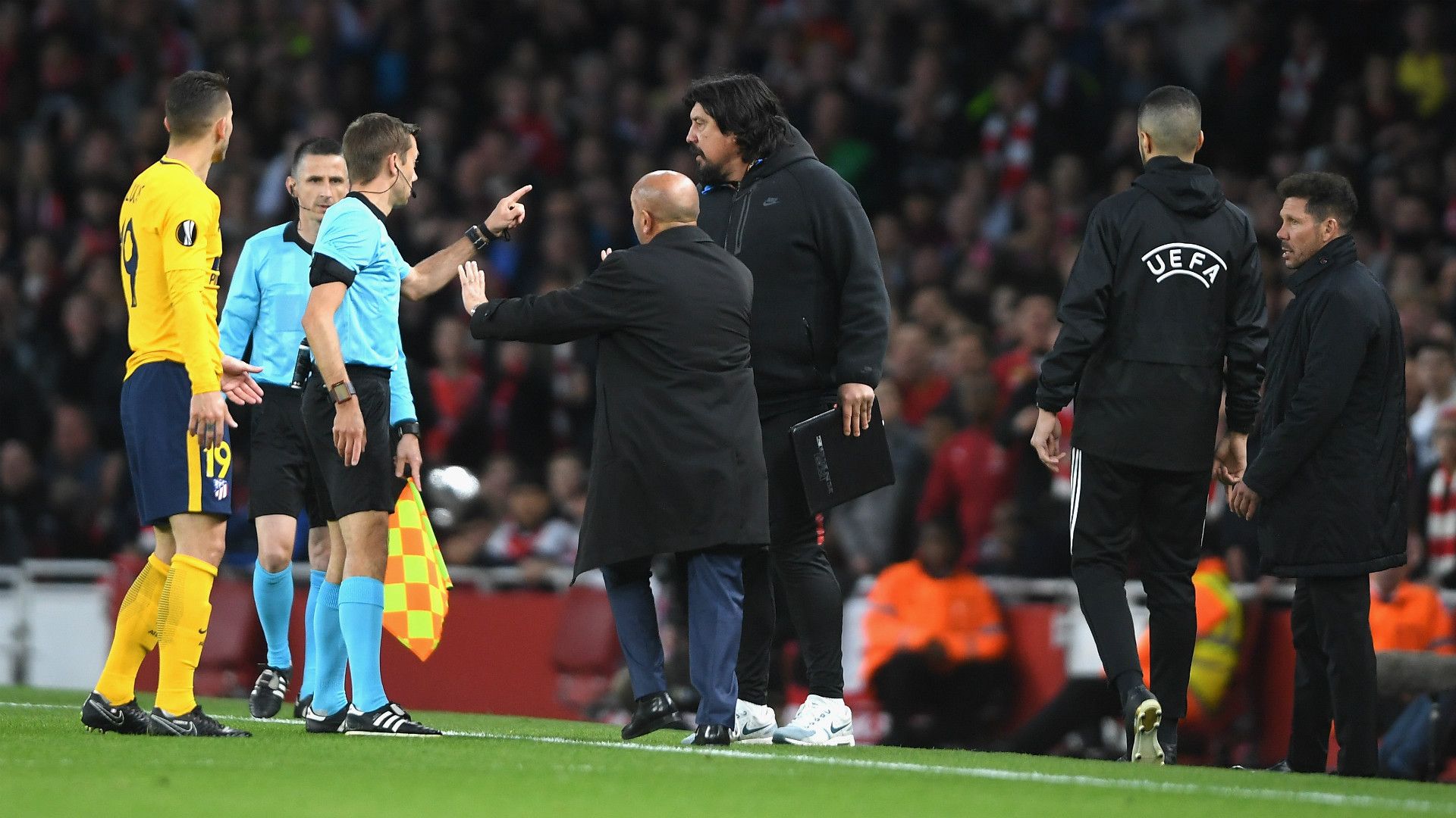 Diego Simeone Arsenal Atletico Madrid Europa League