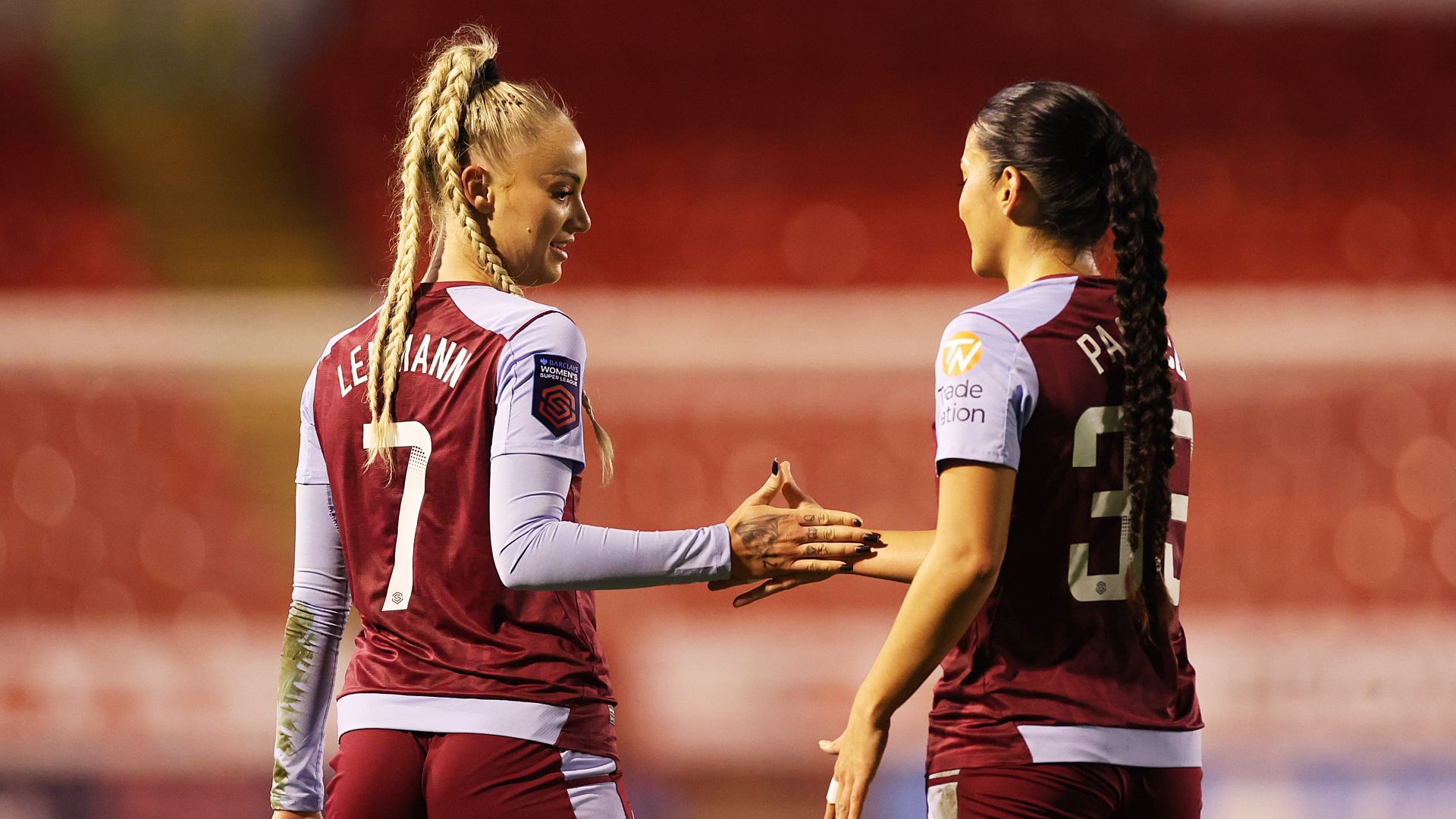 Alisha Lehmann Aston Villa