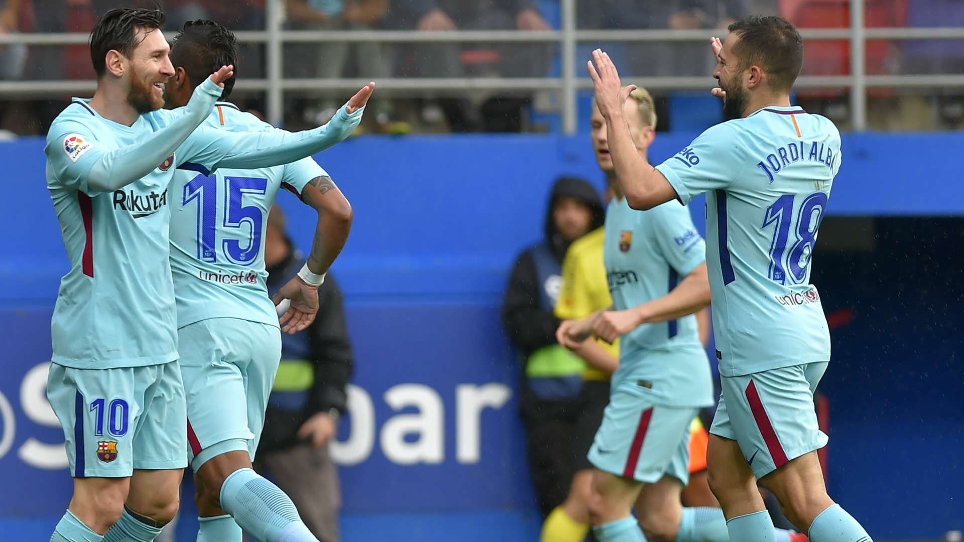Messi Jordi Alba Eibar Barcelona LaLiga