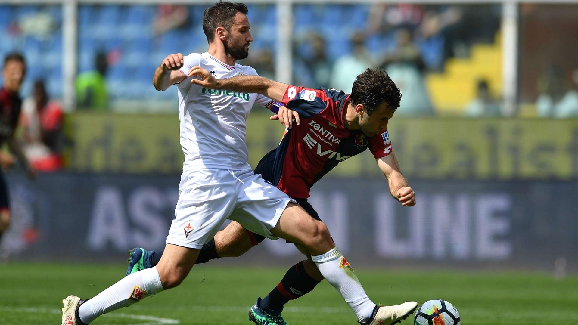 Milan Badelj Pepito Rossi Genoa Fiorentina Serie A