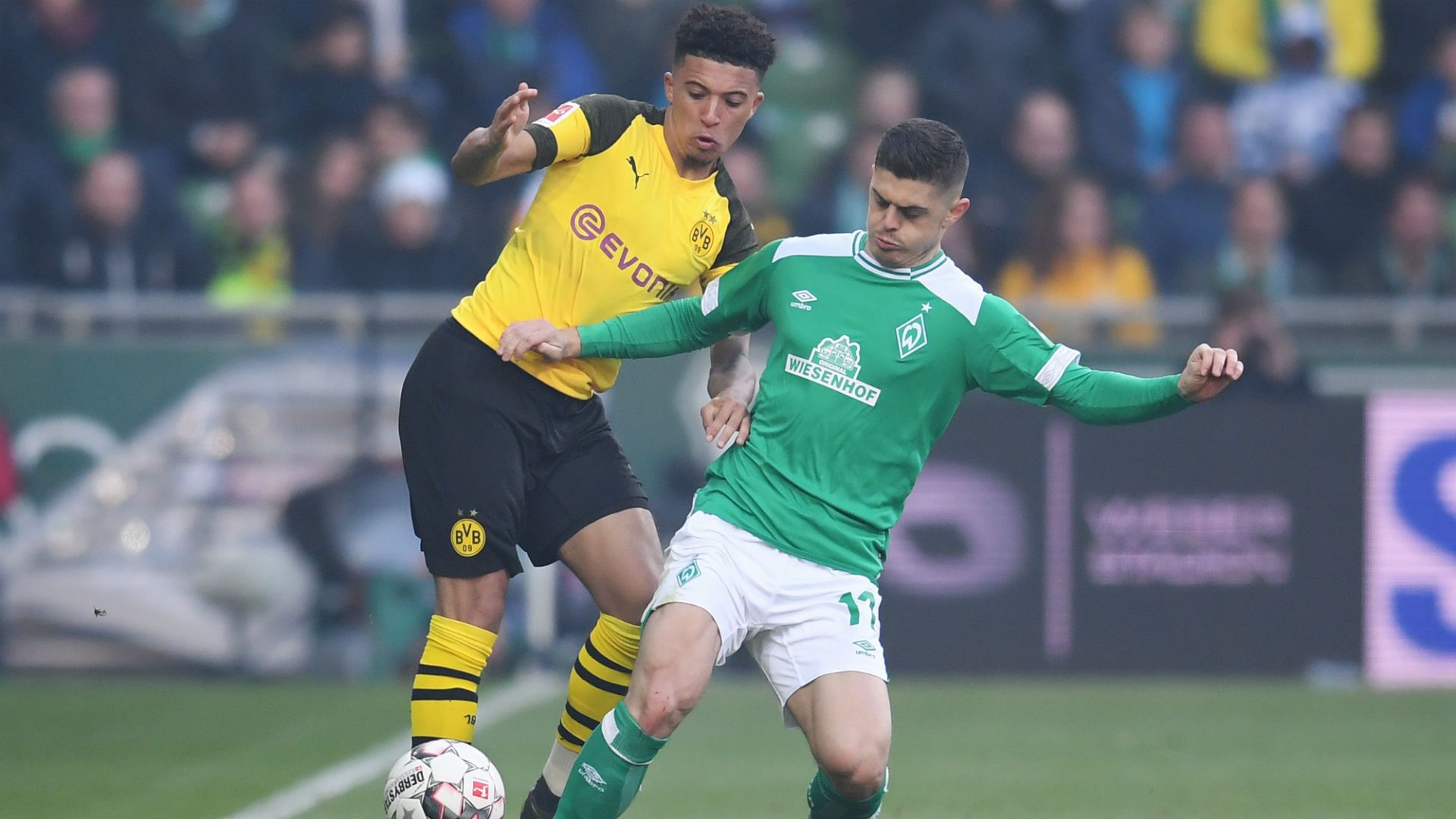 Milot Rashica BVB Jadon Sancho Werder Bremen 04052019