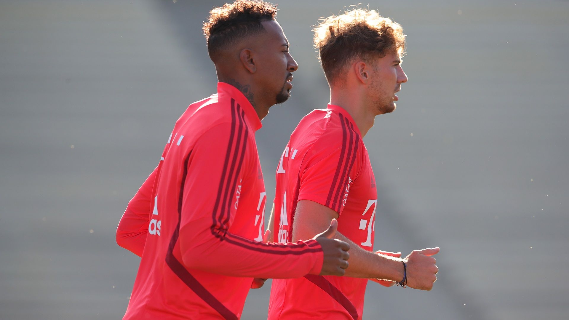 Jerome Boateng Leon Goretzka Bayern Munich 2019