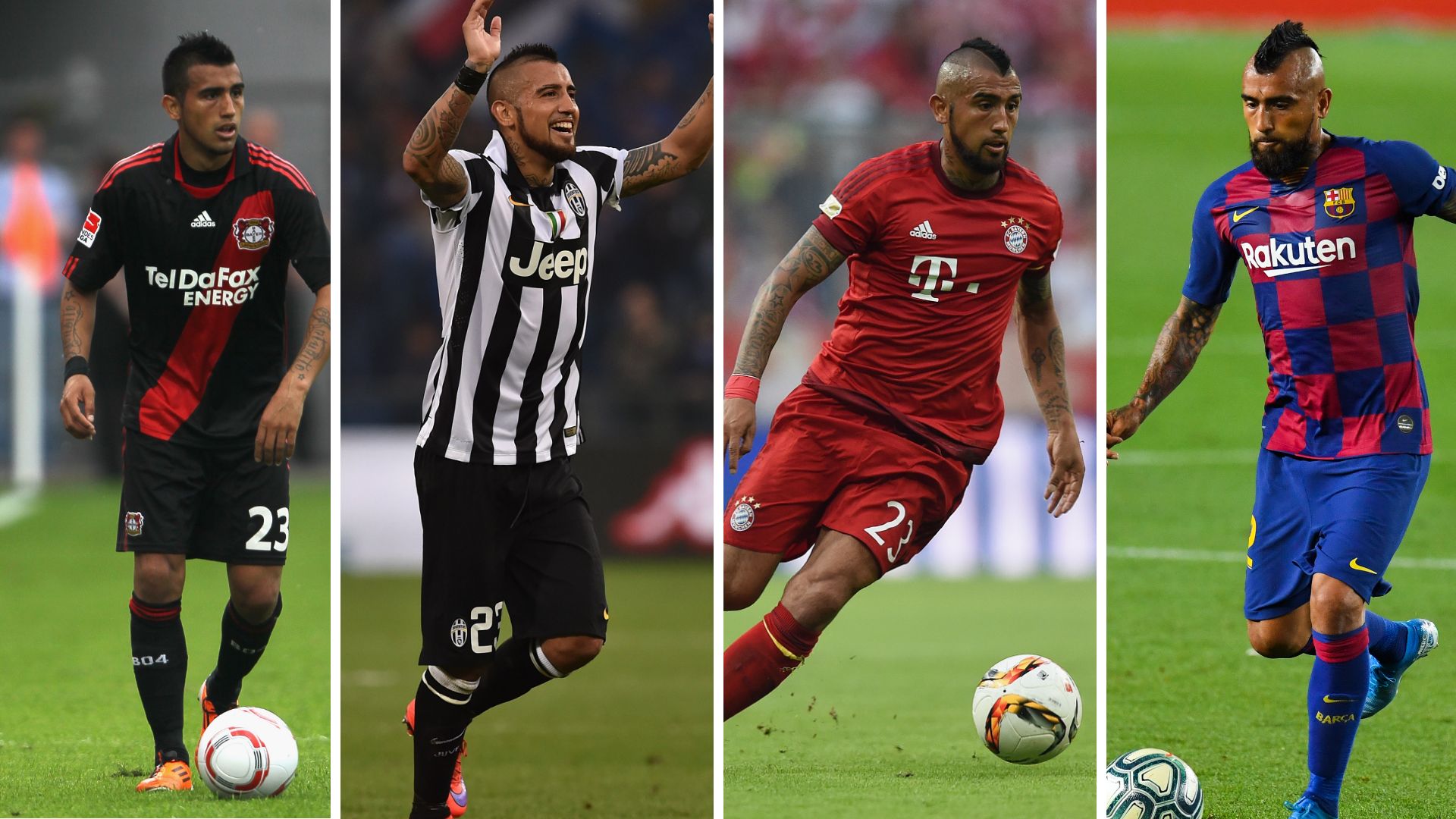Arturo Vidal clubes de Europa