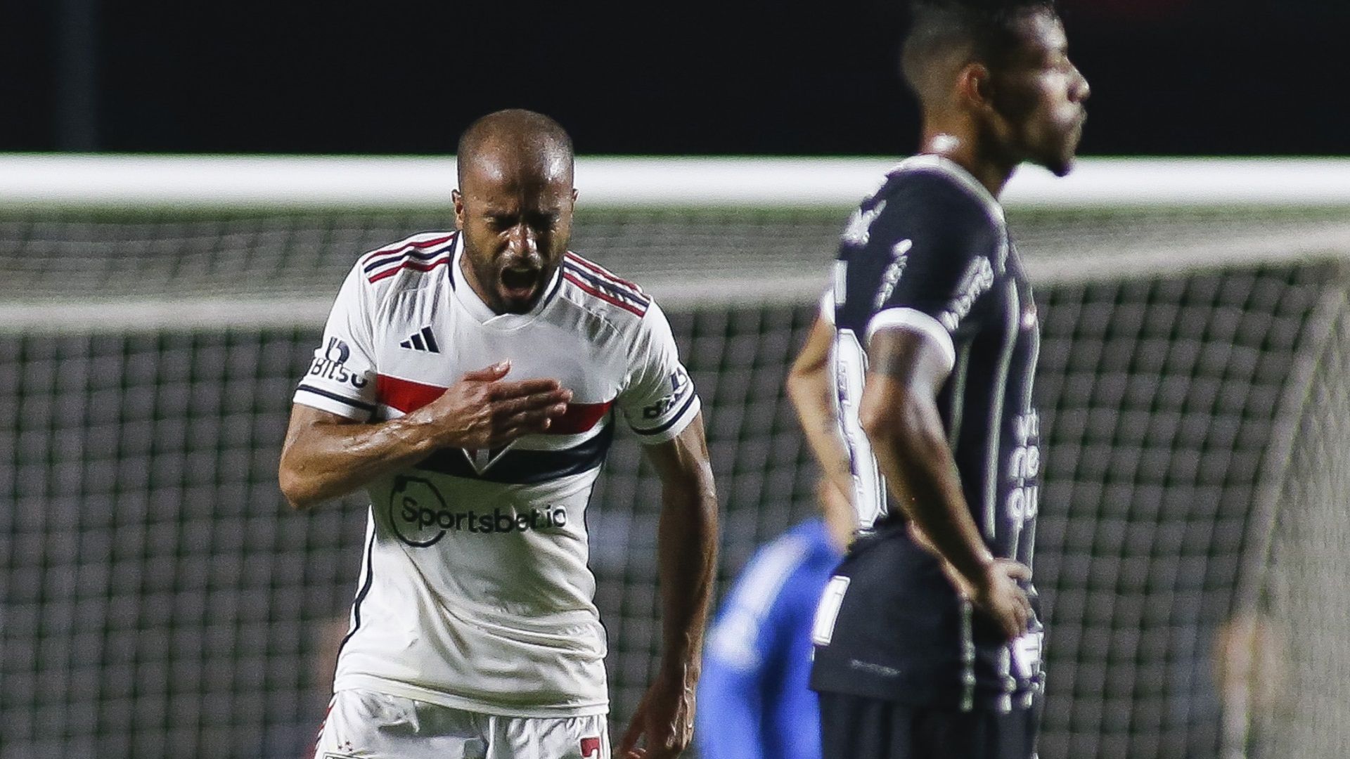Lucas Moura, São Paulo x Corinthians, semifinal Copa do Brasil 2023