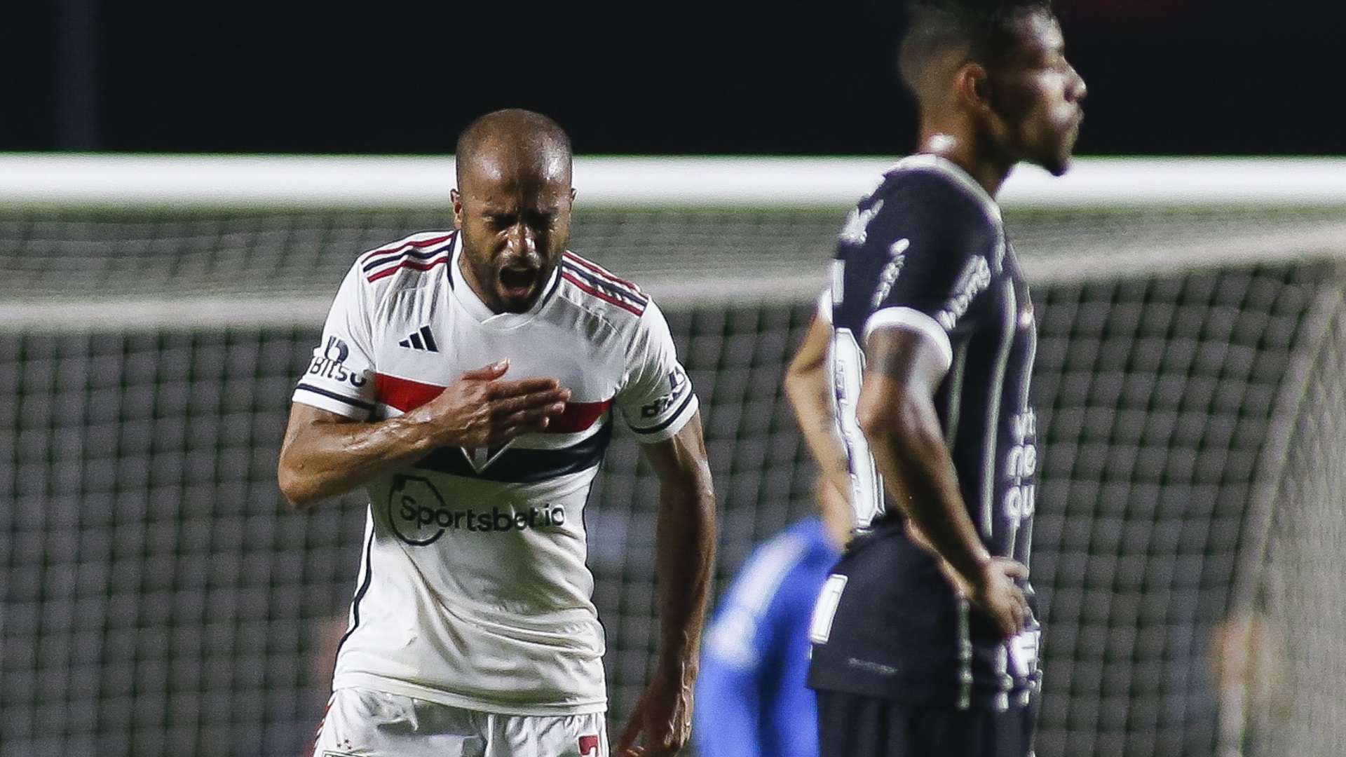 Lucas Moura, São Paulo x Corinthians, semifinal Copa do Brasil 2023