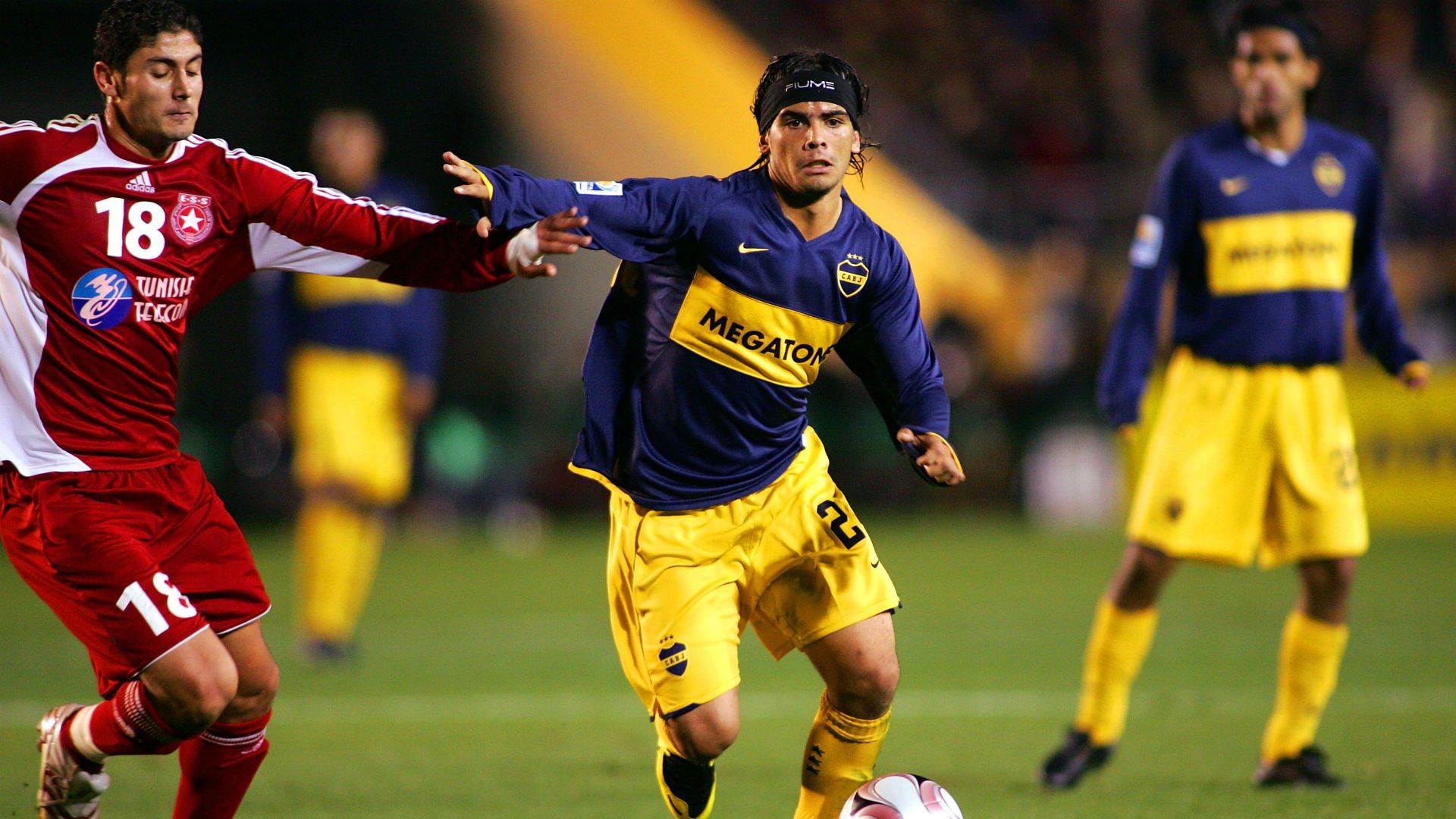 Ever Banega Boca  Etoile Sportive du Sahel FIFA Club World Cup 2007