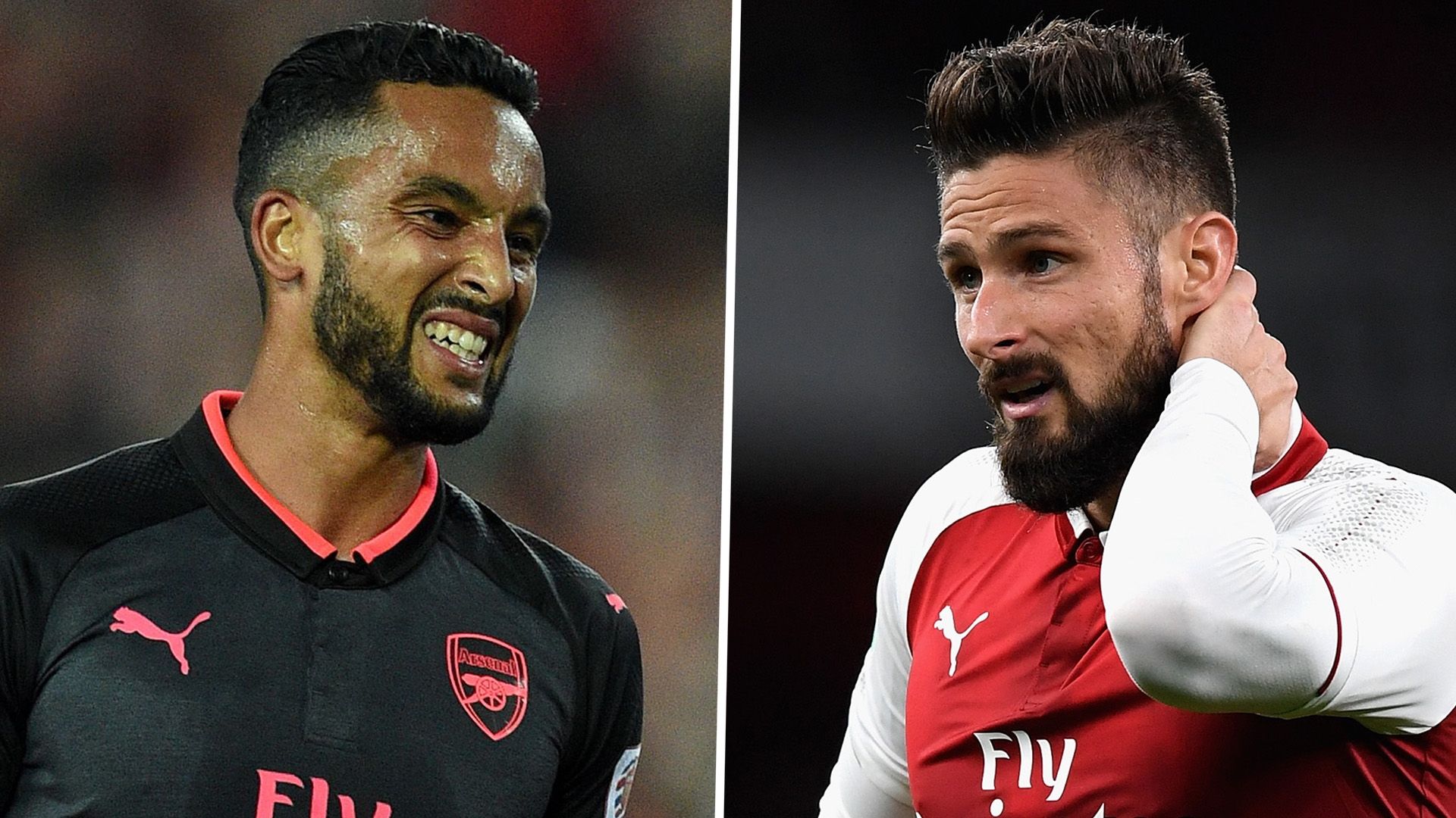 Theo Walcott Olivier Giroud