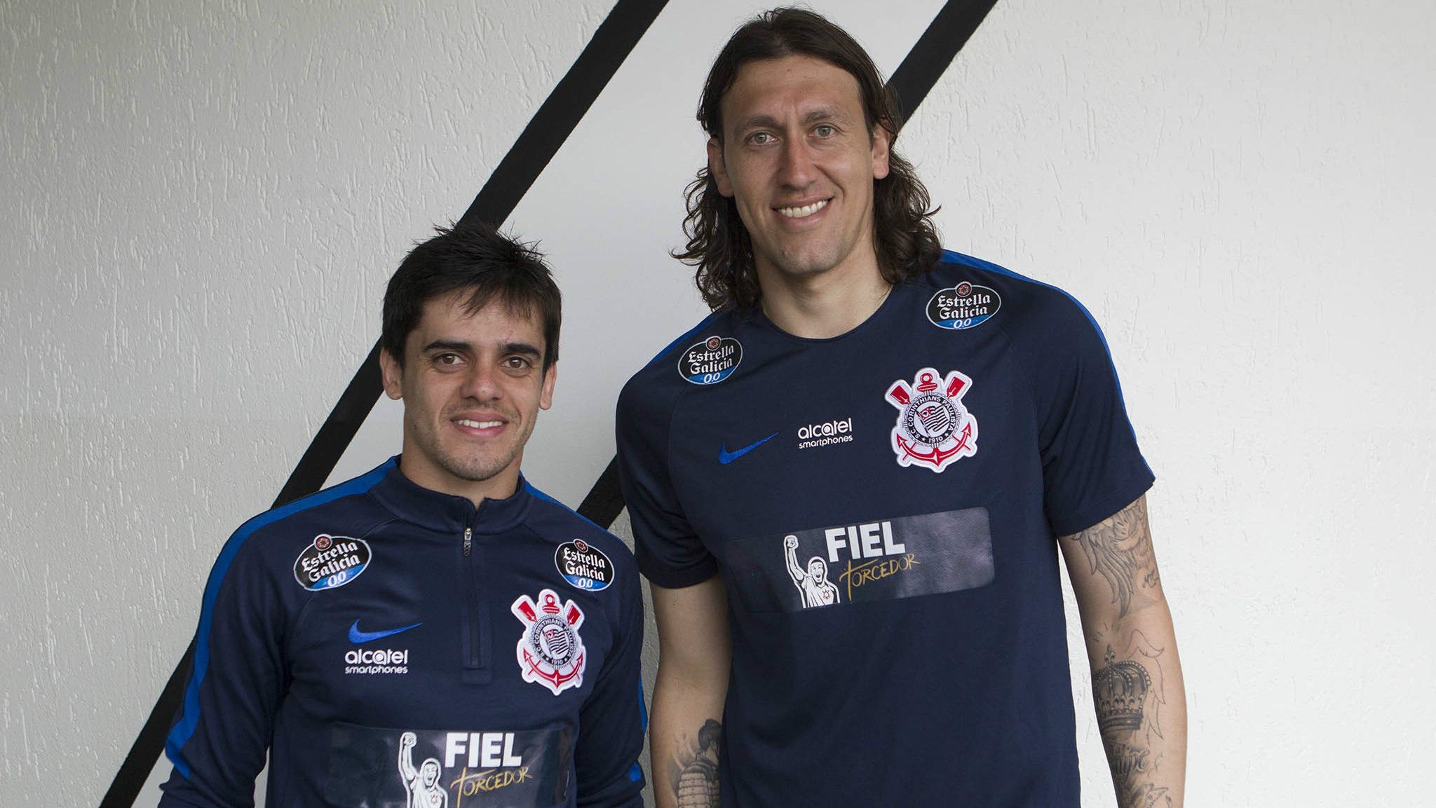 Cássio e Fagner - Corinthians - 10/08/2017