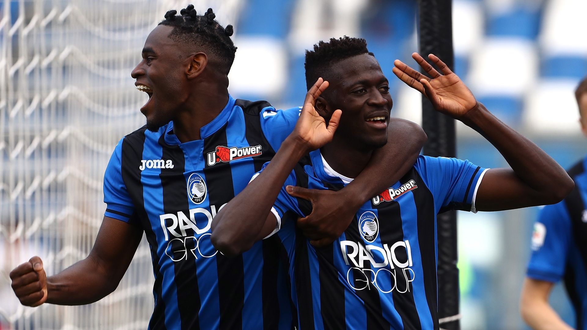 Duvan Zapata Musa Barrow Atalanta