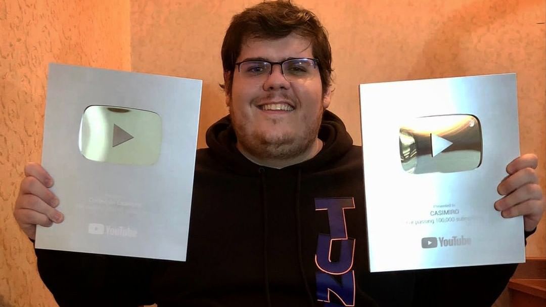 Casimiro, streamer na Twitch