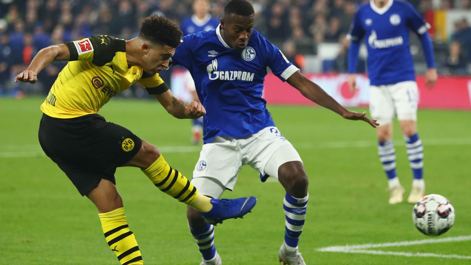 JADON SANCHO BORUSSIA DORTMUND HAMZA MENDYL SCHALKE