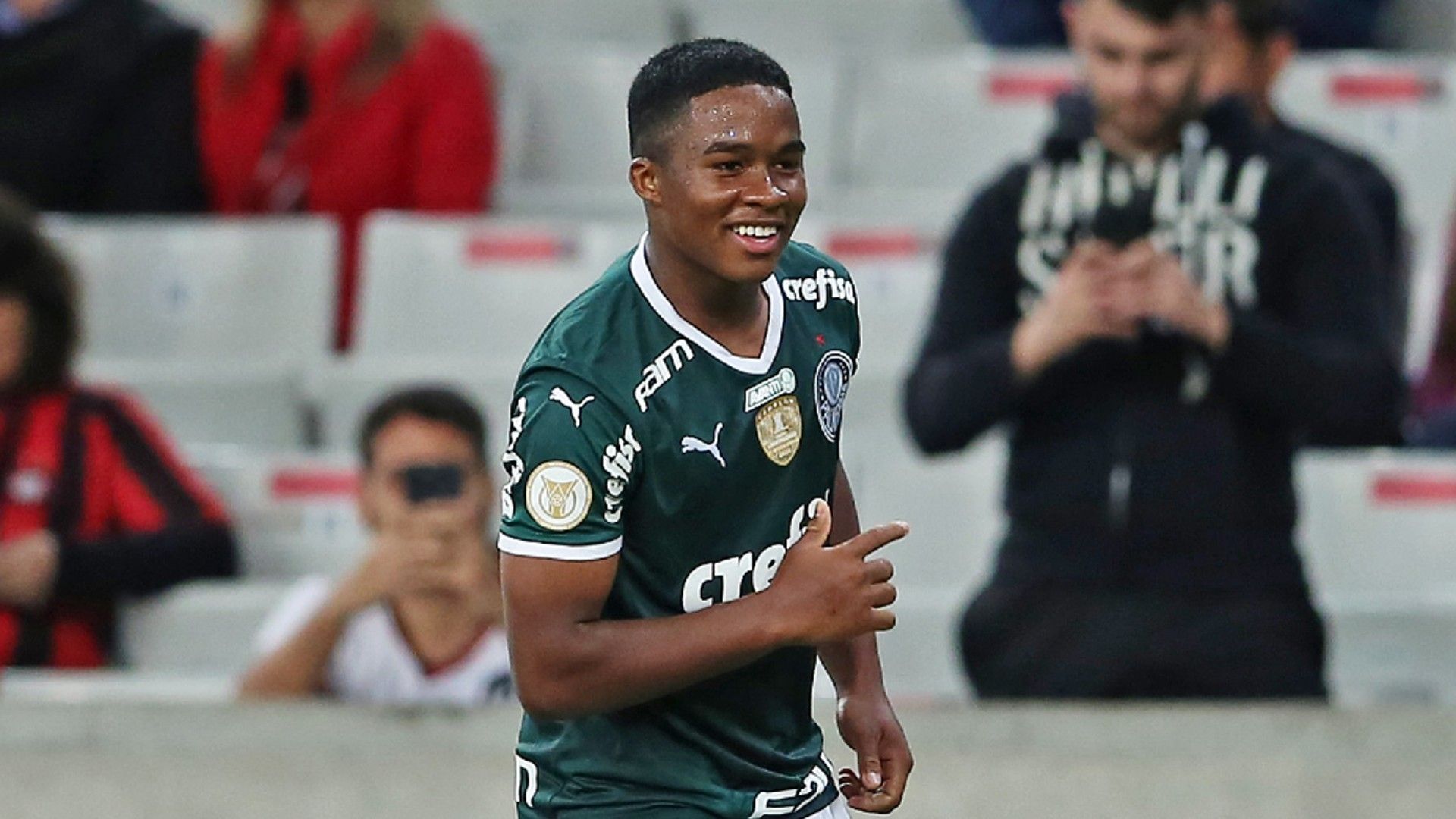 Endrick Palmeiras Athletico-PR Brasileirão 25 10 2022