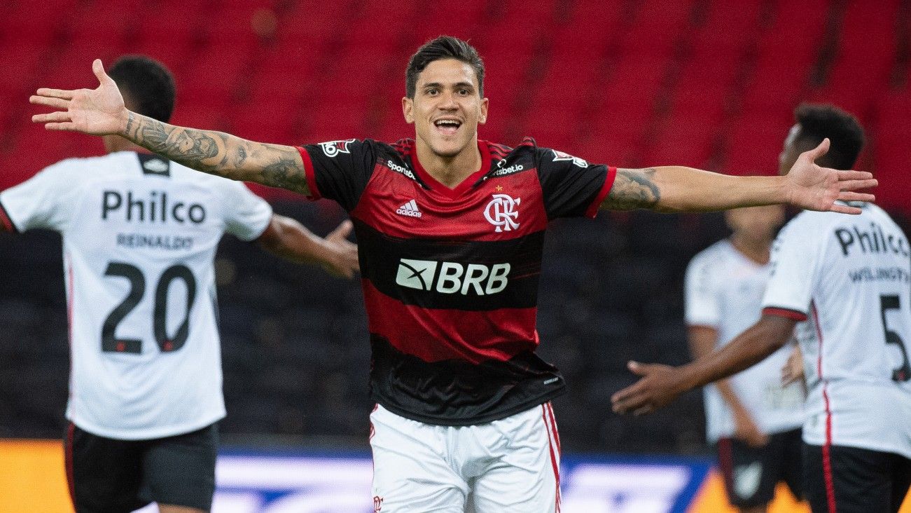 Pedro Flamengo Athletico-PR Copa do Brasil 04 11 2020