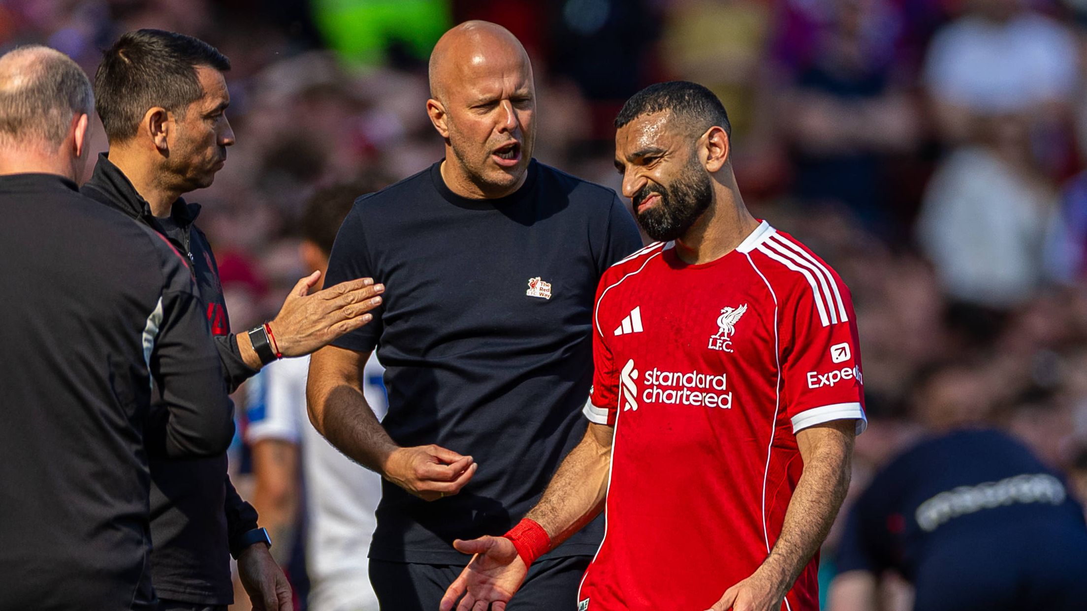 Arne Slot Mohamed Salah
