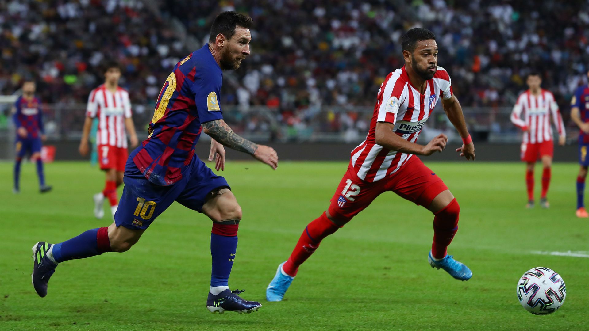 Messi Lodi Atletico Madrid Barcelona Supercopa española