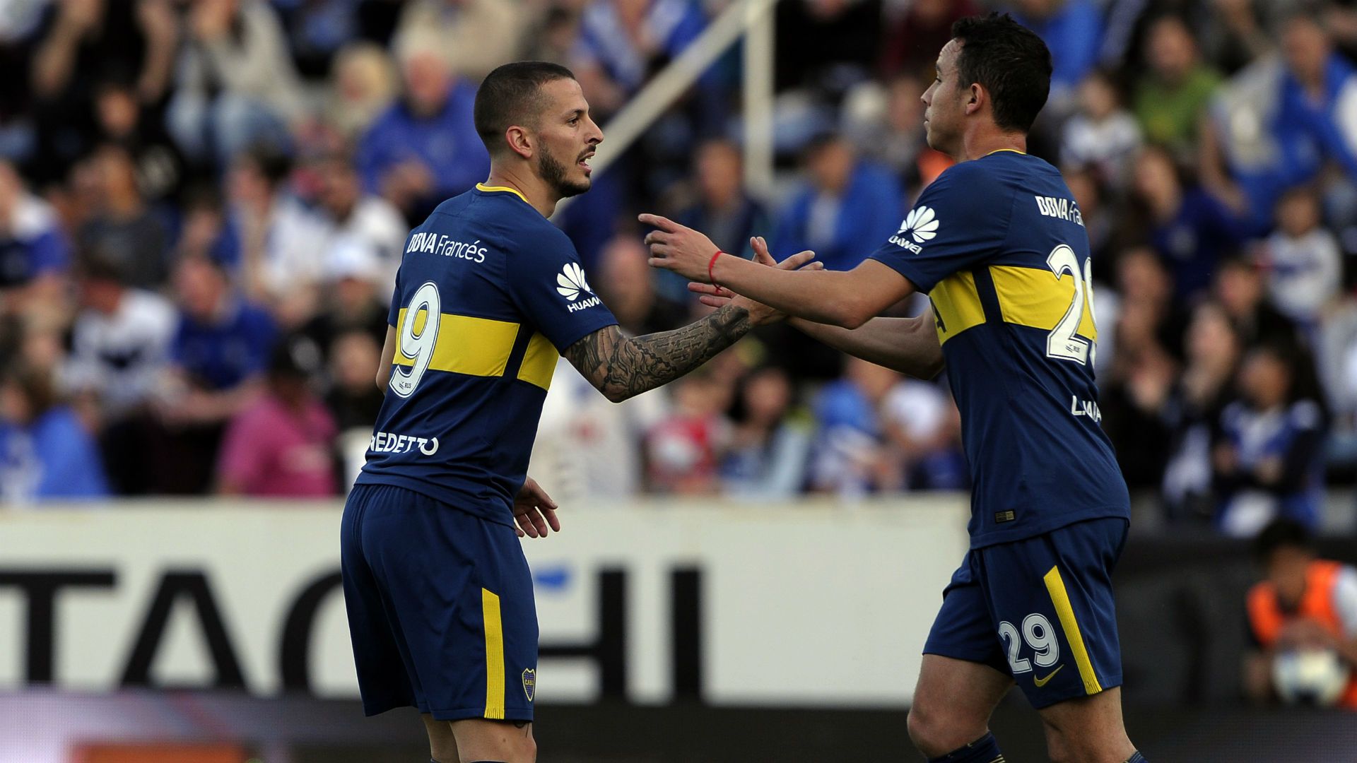 Dario Benedetto Leonardo Jara Boca Juniors Velez Sarsfield Superliga 23092017