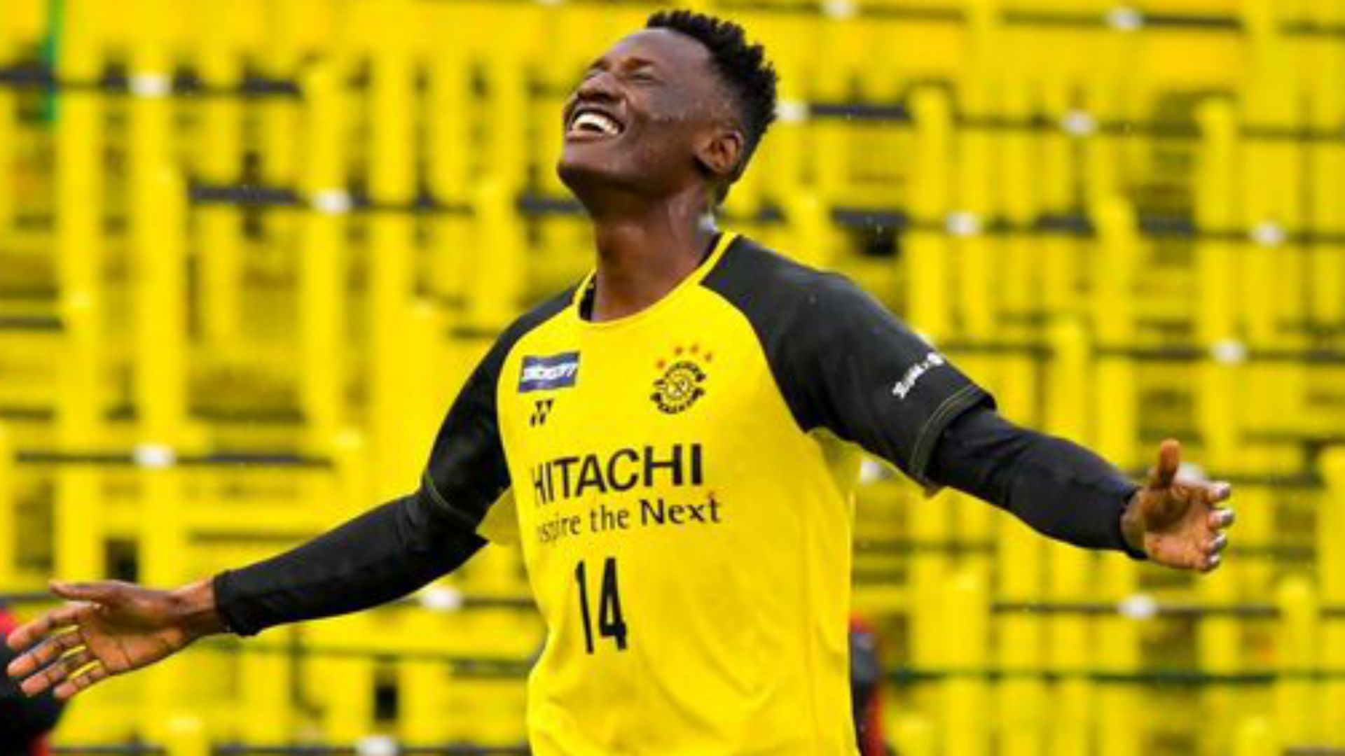 Michael Olunga of Kashiwa Reysol.