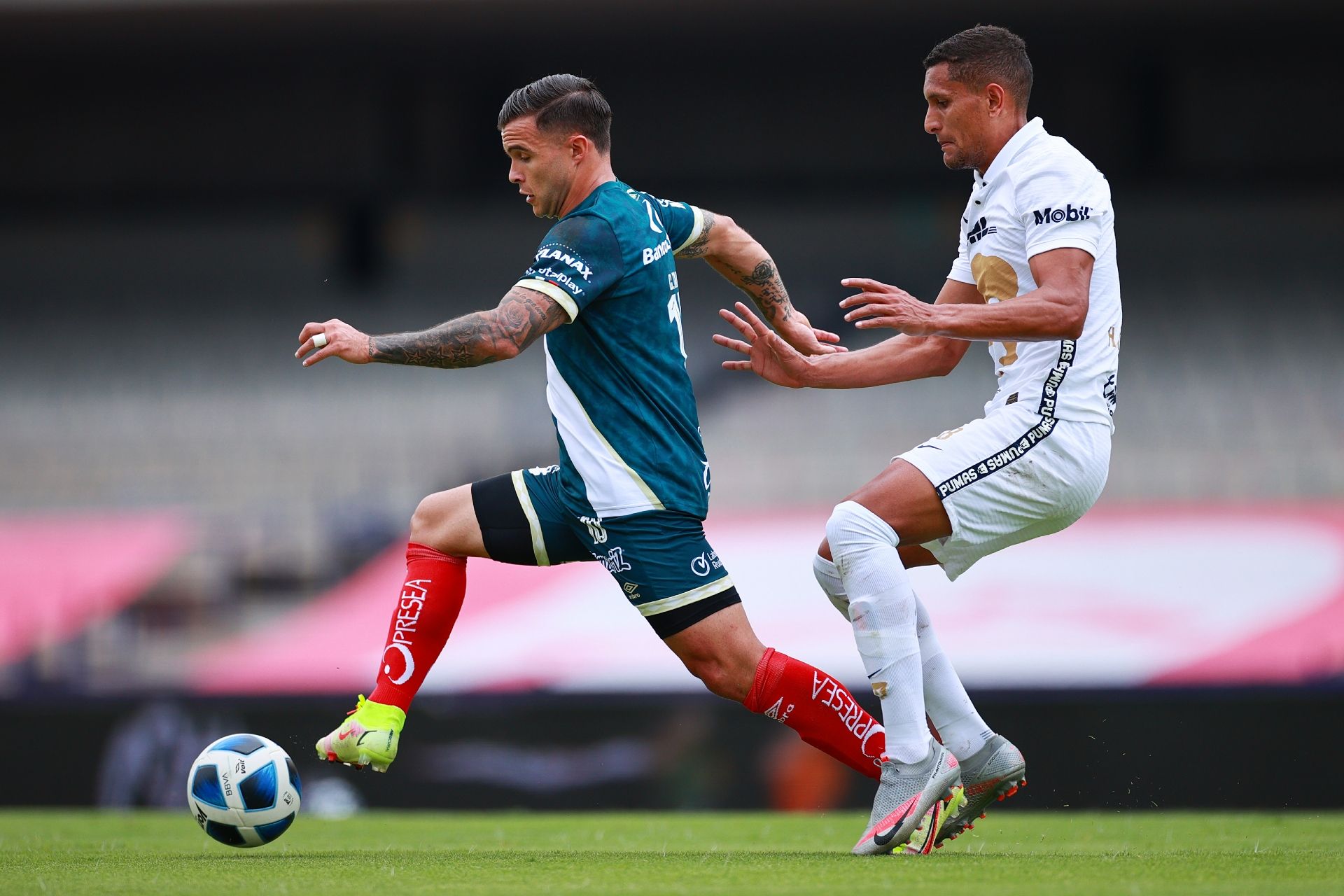 Christian Tabó Higor Meritao Pumas vs Puebla Apertura 2021
