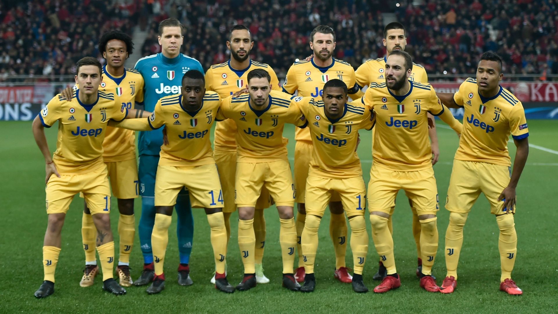 Juventus line-up Champions League 12052017