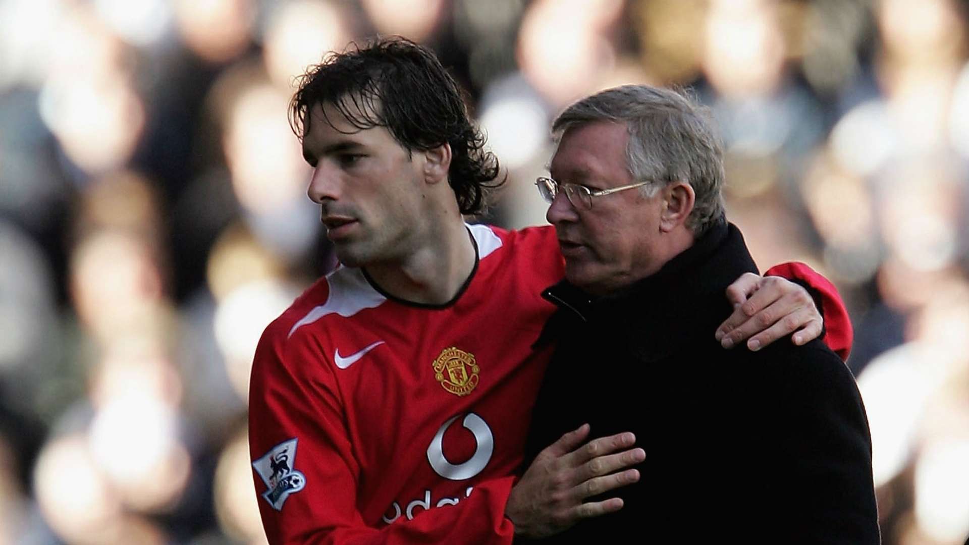 Ruud van Nistelrooy Alex Ferguson