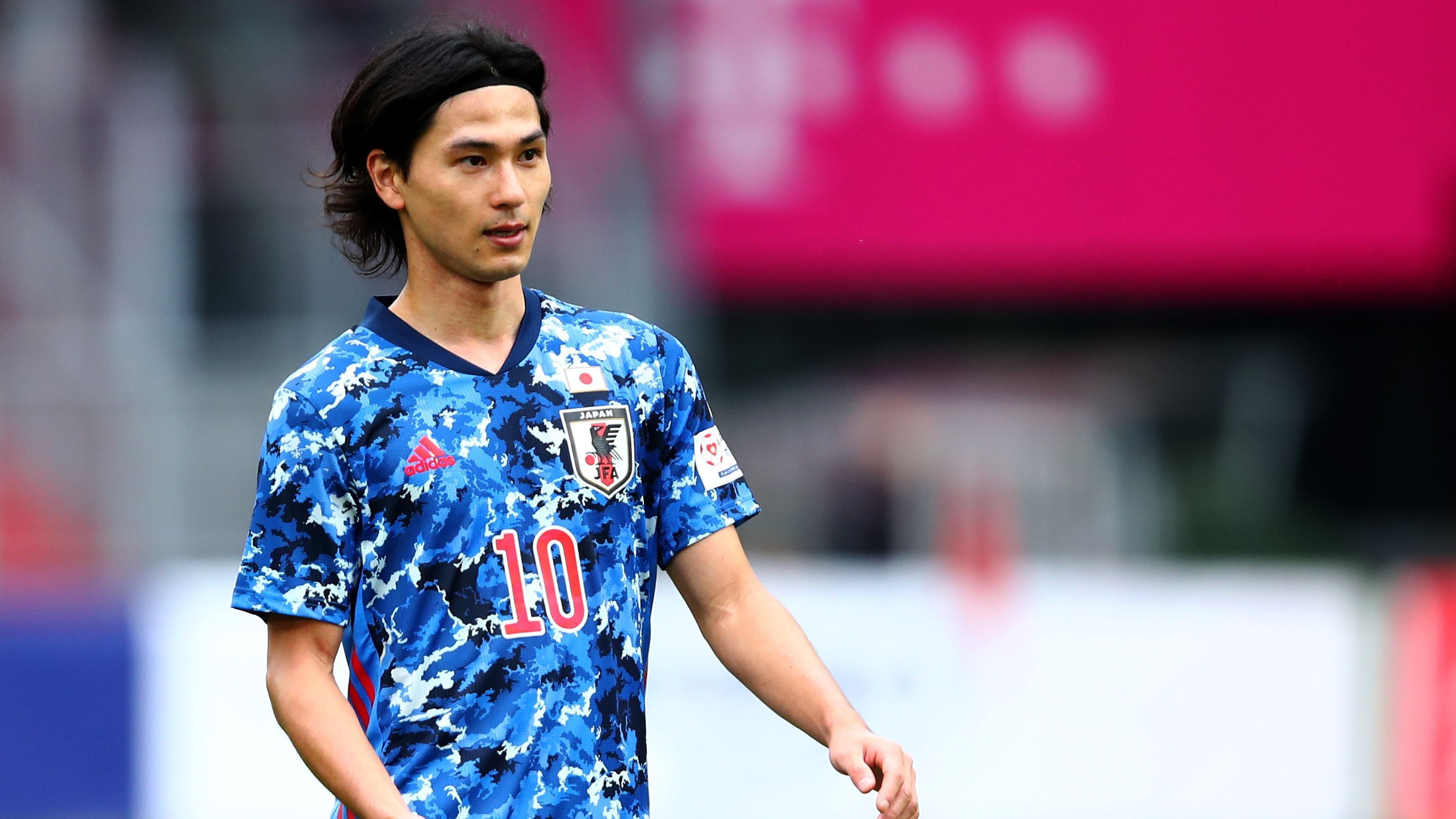Takumi Minamino Japan Friendly Match 2020