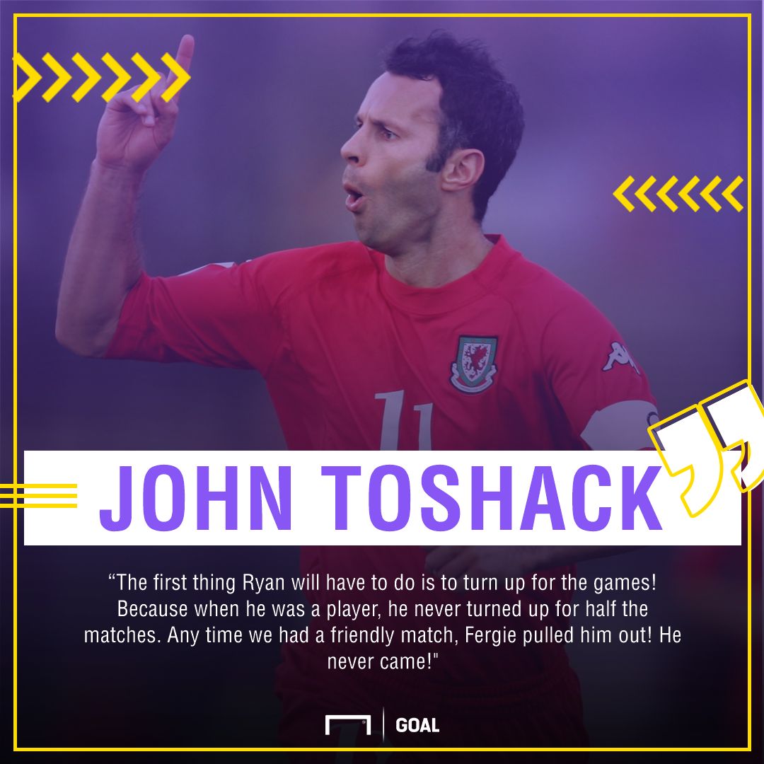 Ryan Giggs John Toshack never played friendly games