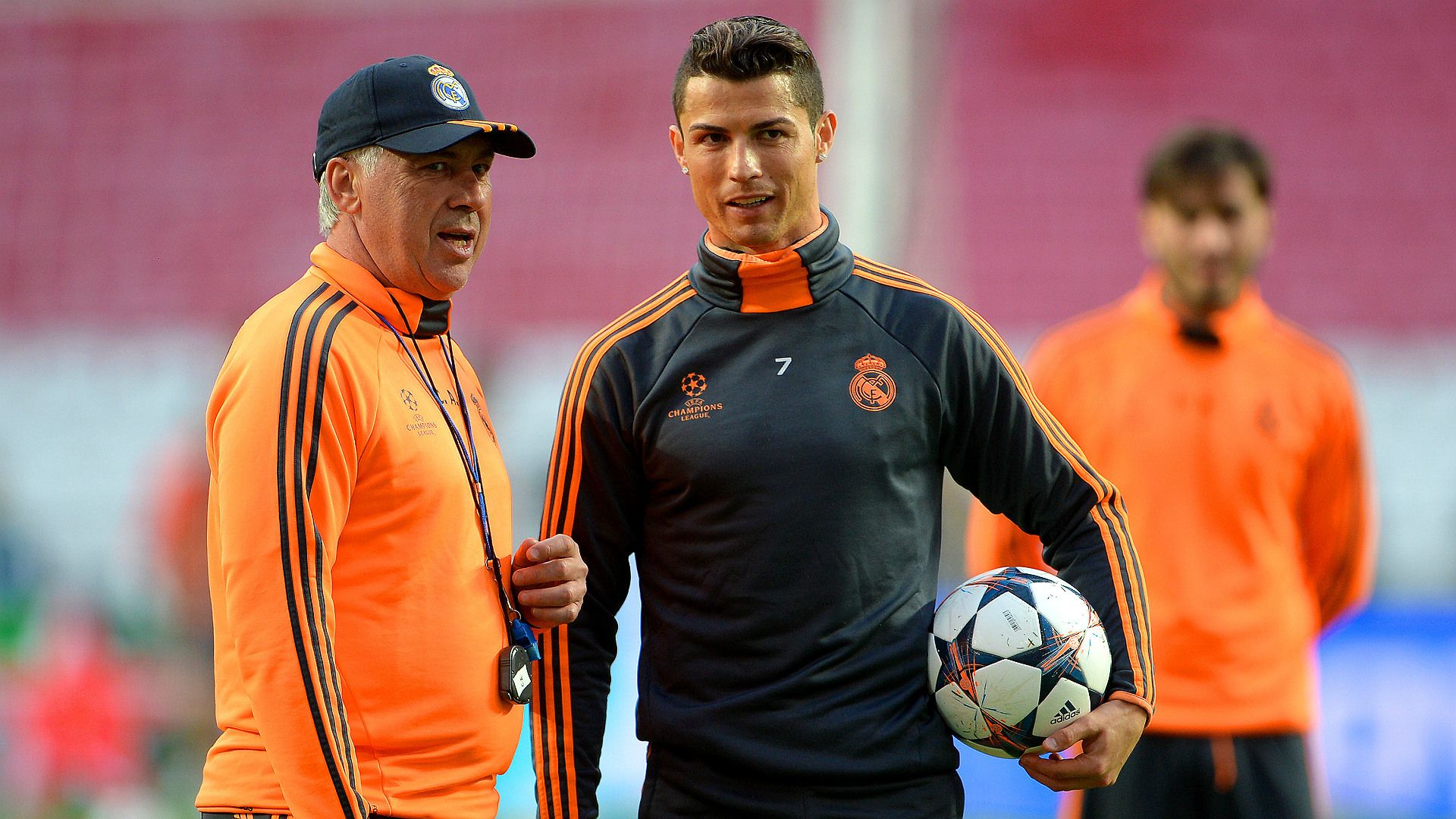 Carlo Ancelotti Cristiano Ronaldo Real Madrid