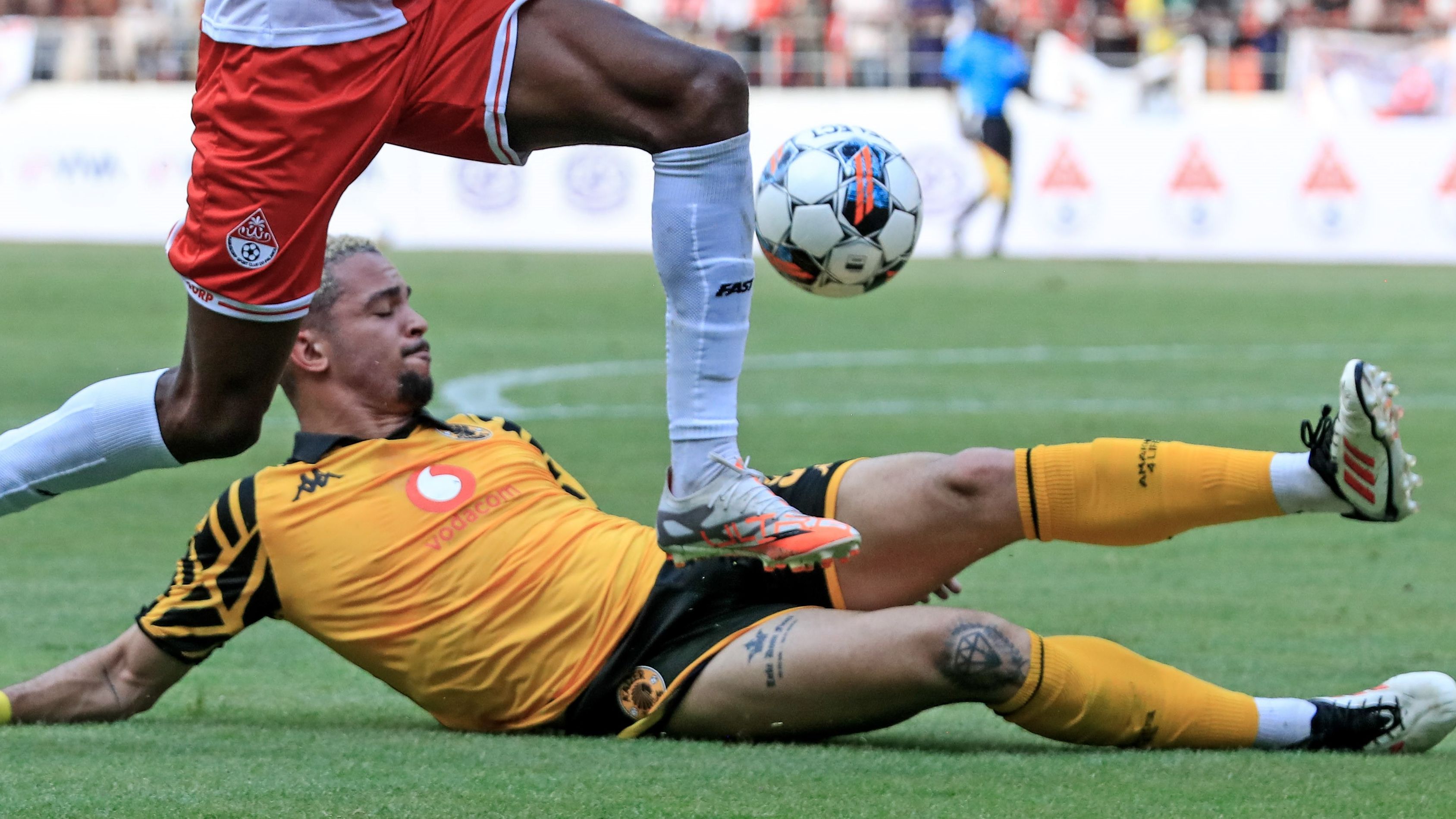 Aden McCarthy and Bayala Nsimba, Kaizer Chiefs vs Kabuscorp