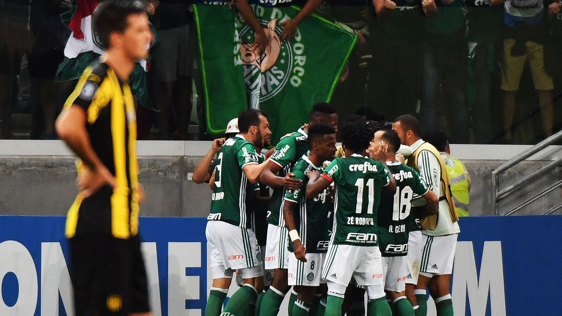 Palmeiras Penarol Copa Libertadores 12042017