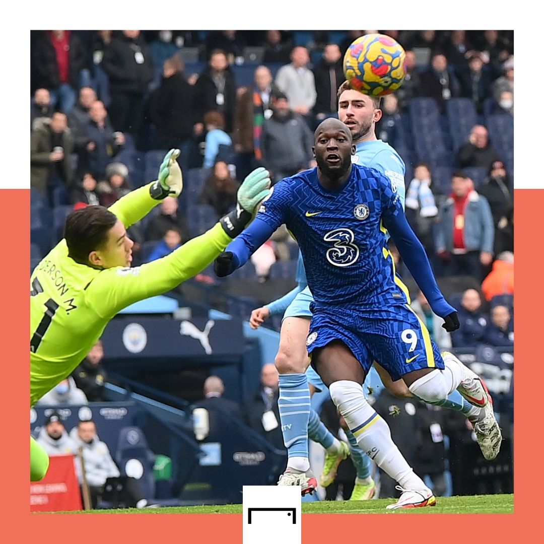 Romelu Lukaku Manchester City Chelsea Premier League 2021-22 GFX