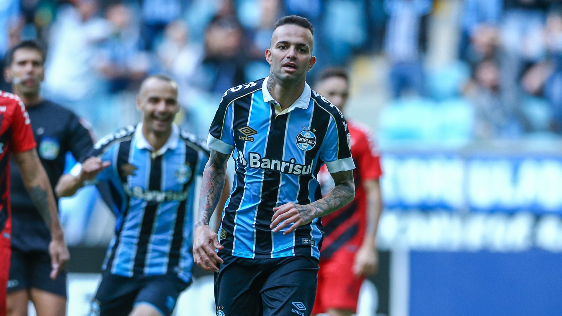 Luan Grêmio Athletico Brasileirão Série A 24082019