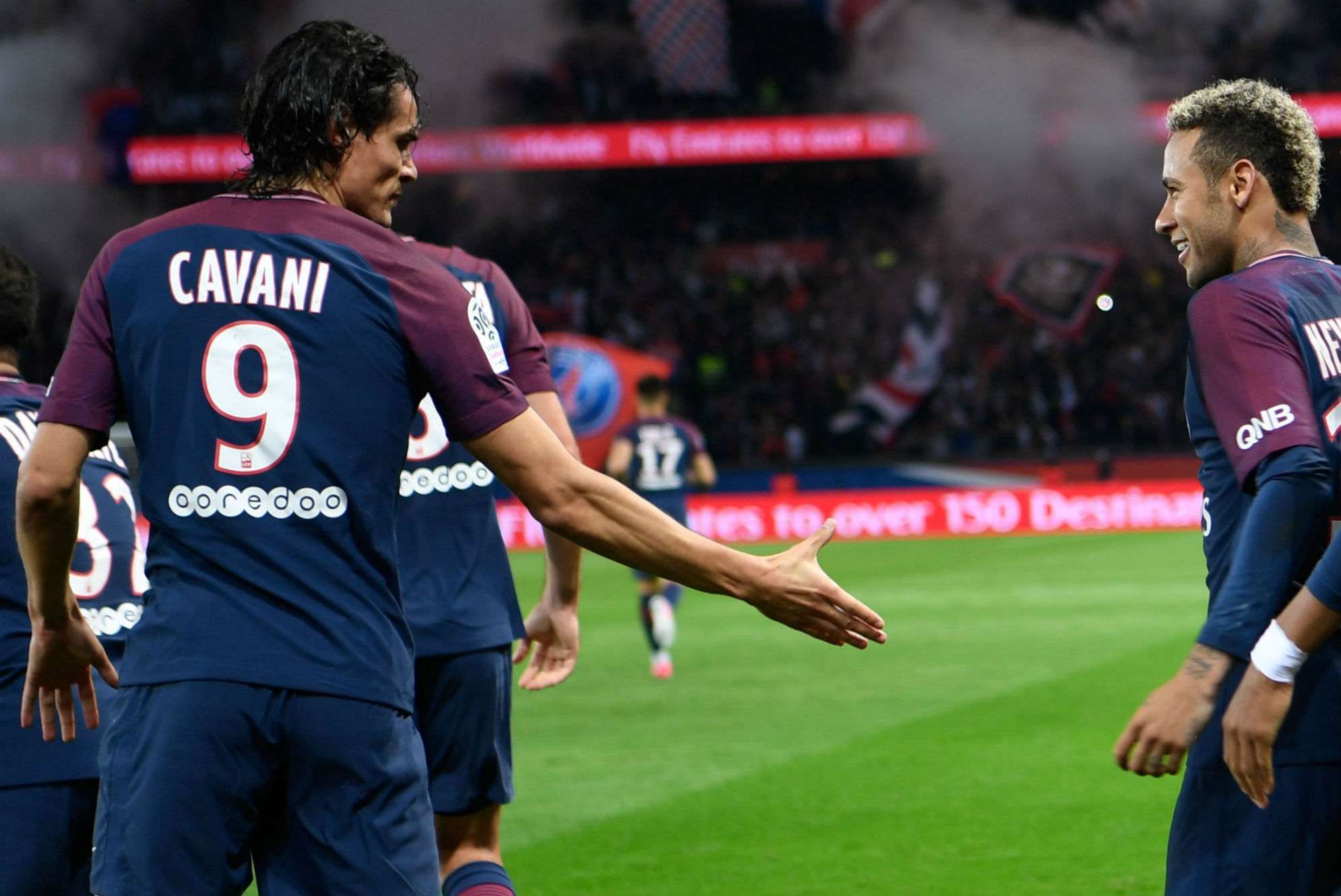 Edinson Cavani Neymar PSG