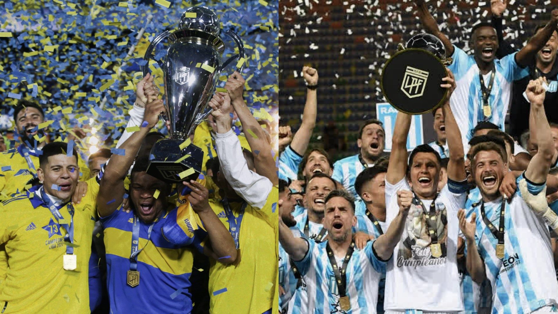 Boca Racing Campeones 2022