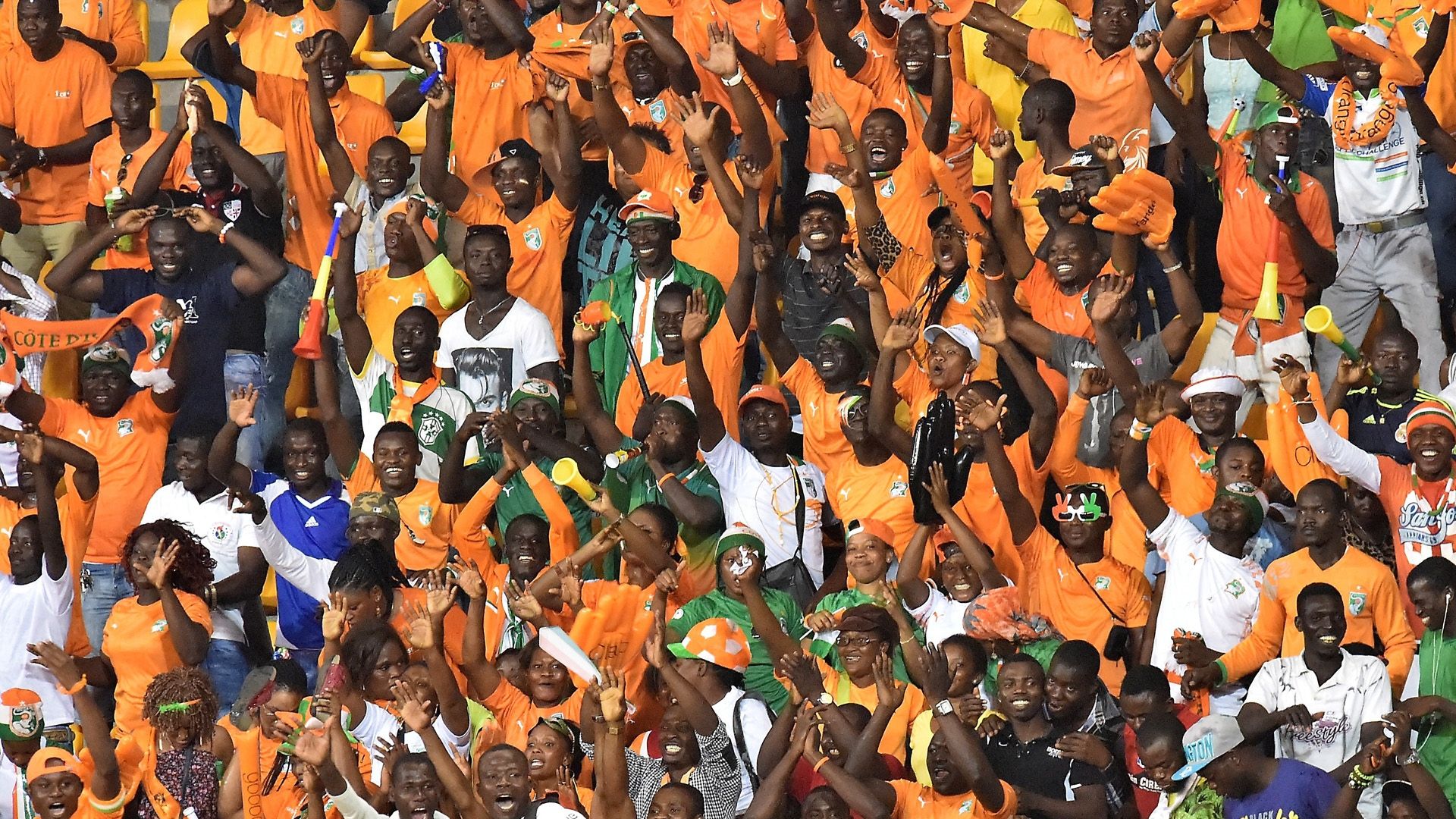 Africa Cup Fans Ivory Coast